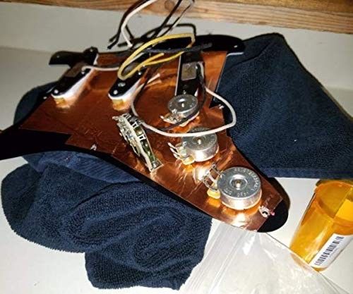 Copper Shielding Tape for Guitars – EMI Hum Blocking Foil Adhesive – Buzz Kill