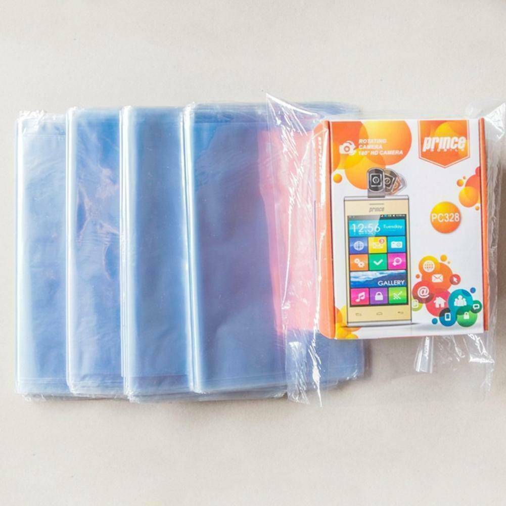Clear Heat Shrink Film Wrap Bags PVC For Bottles Candles Jars 8×12 Inch USA