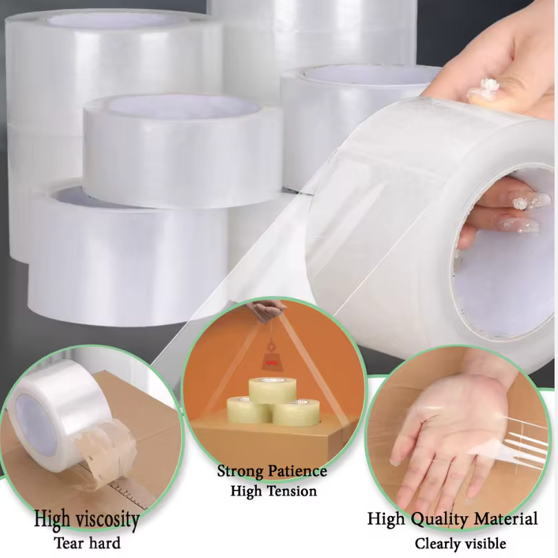 1-36 Rolls 2″ x 110yd Clear Packing Tape 330ft Heavy Duty Shipping Sealing 2 Mil