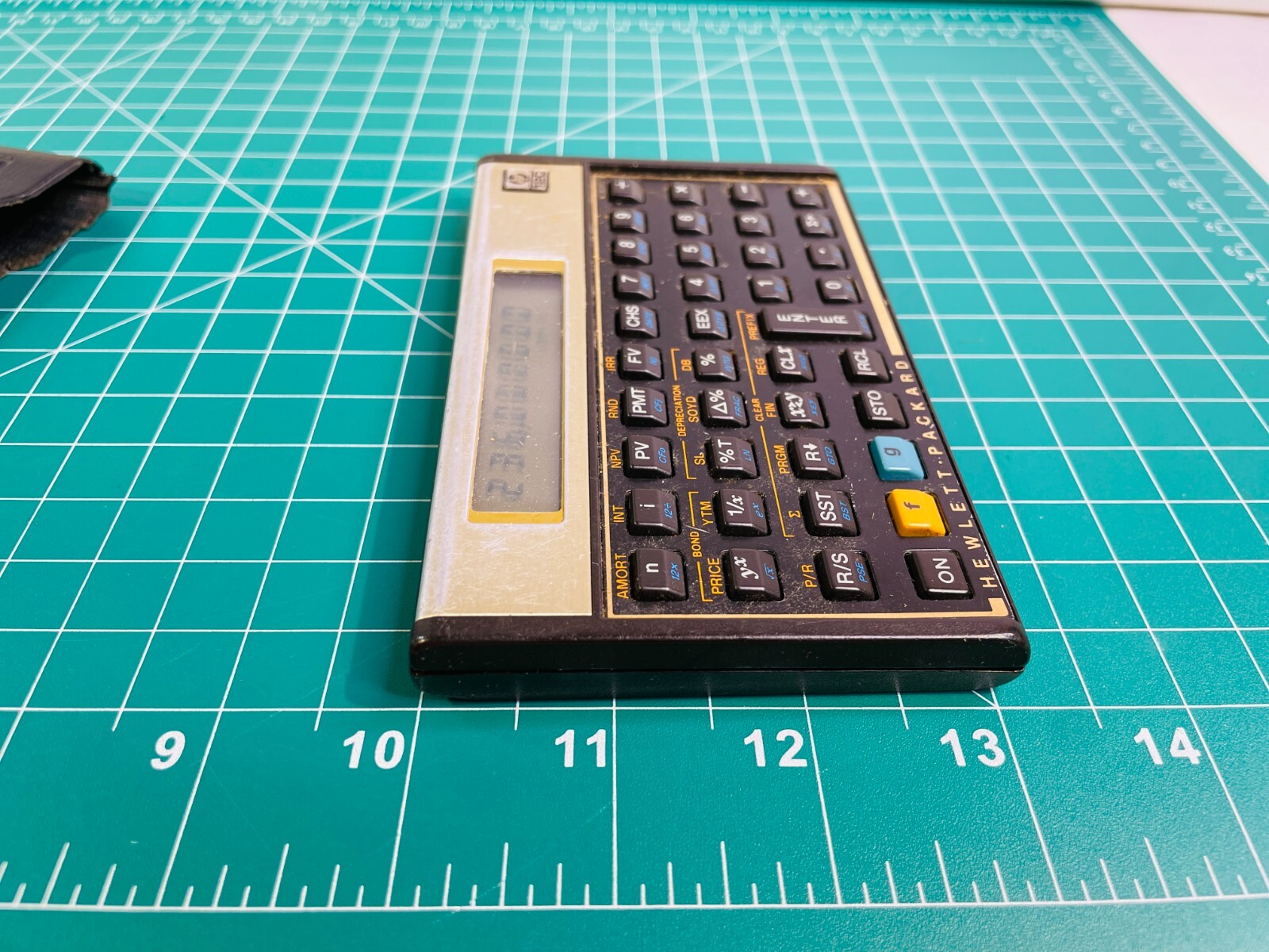 Vintage HP 12C Financial Calculator Original Cover Made in Malaysia Tested