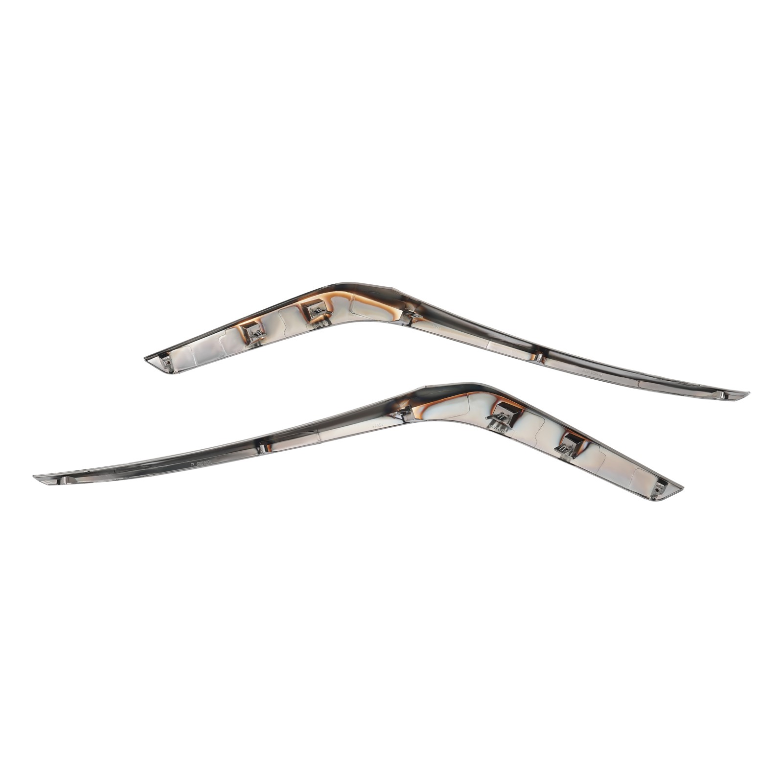 Driver&Passenger Side Front 2* Grille Molding Trims For 2023-2024 Nissan Altima