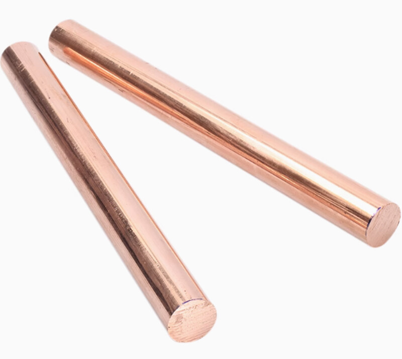 Length 100/150/200/250/300mm 99.9% Pure Copper T2 Cu Round Rod Rar Dia 8mm-100mm