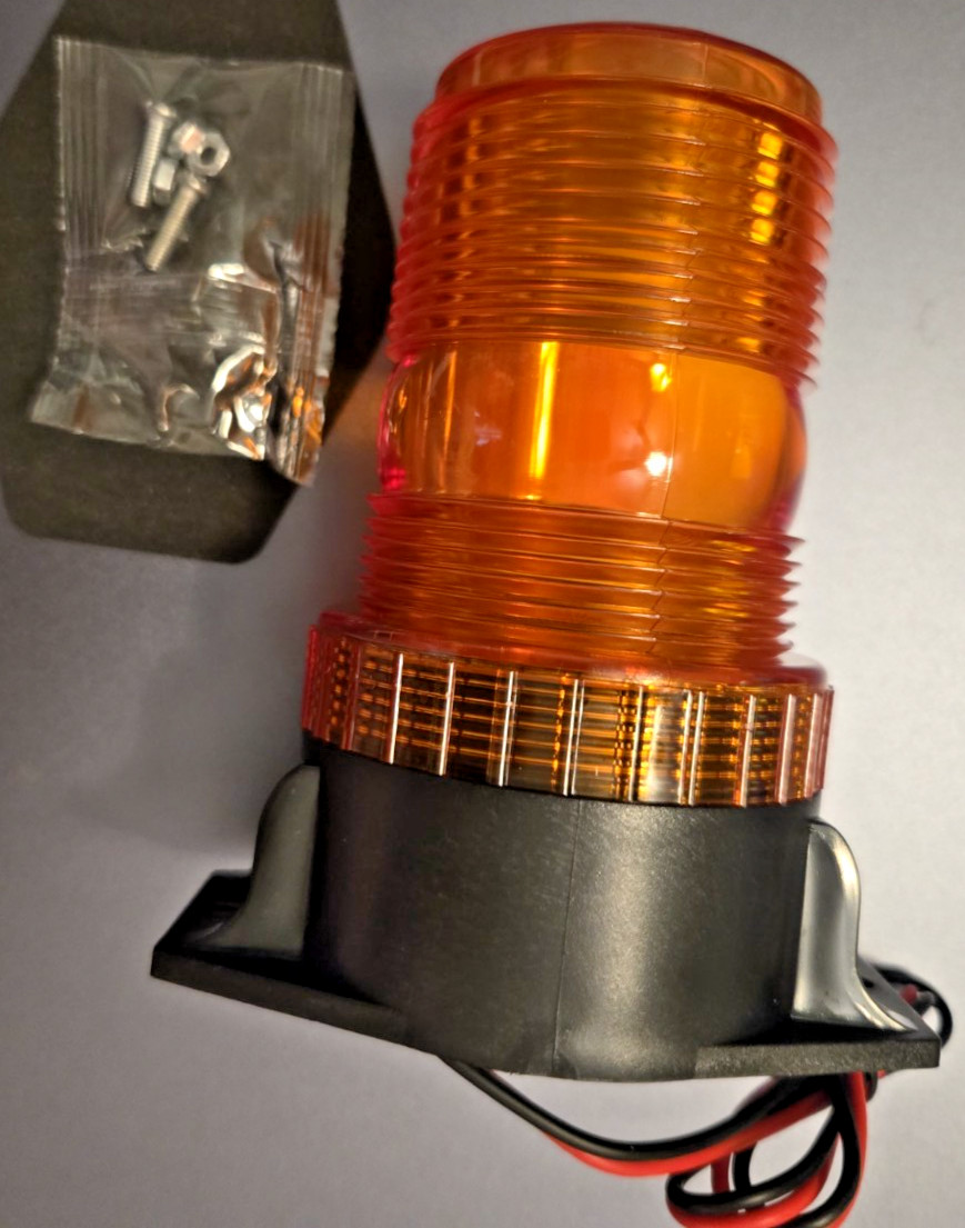 UNIVERSAL Strobe Light, 12-80VDC FIT TOYOTA YALE CLARK FORKLIFT