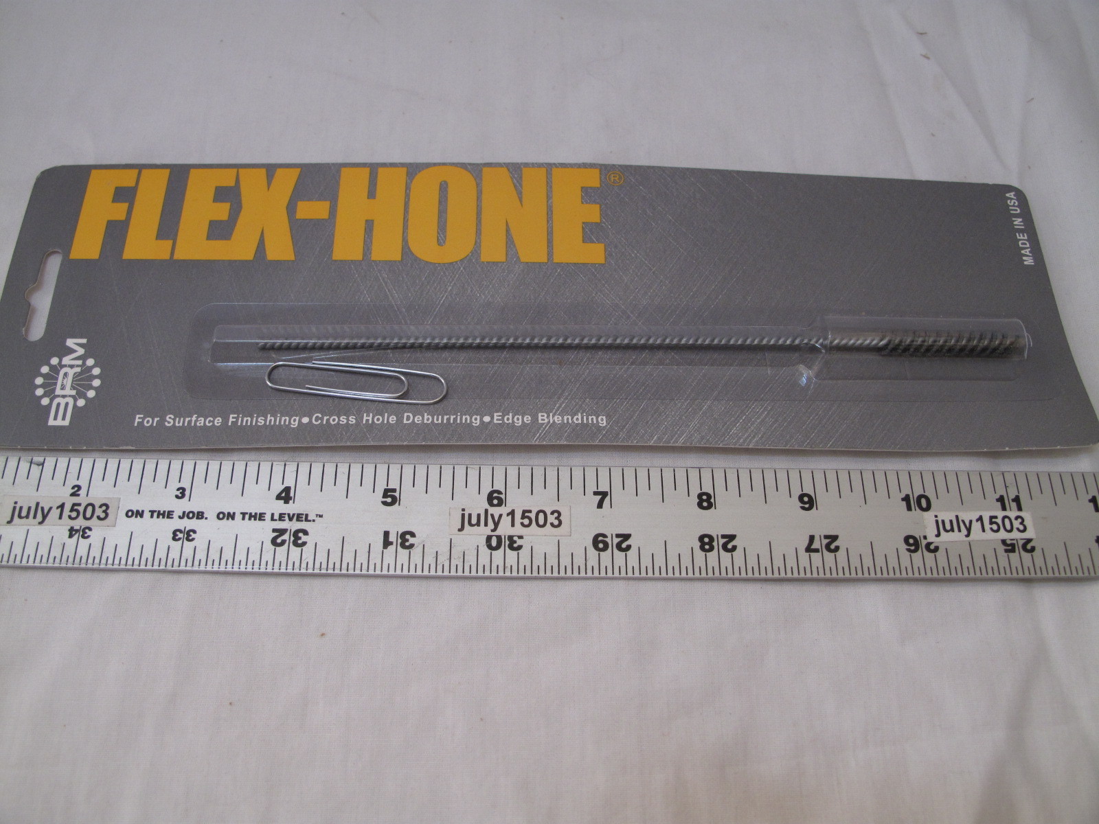 (1) NEW 6.4mm (1/4) 240 Flexible Cylinder Hone Bore Diameter Ball Engine Flex