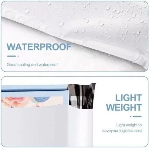 100 6×9 Poly Mailers Envelopes Self Seal Shipping Bags 2.5 Mil 6″ x 9″