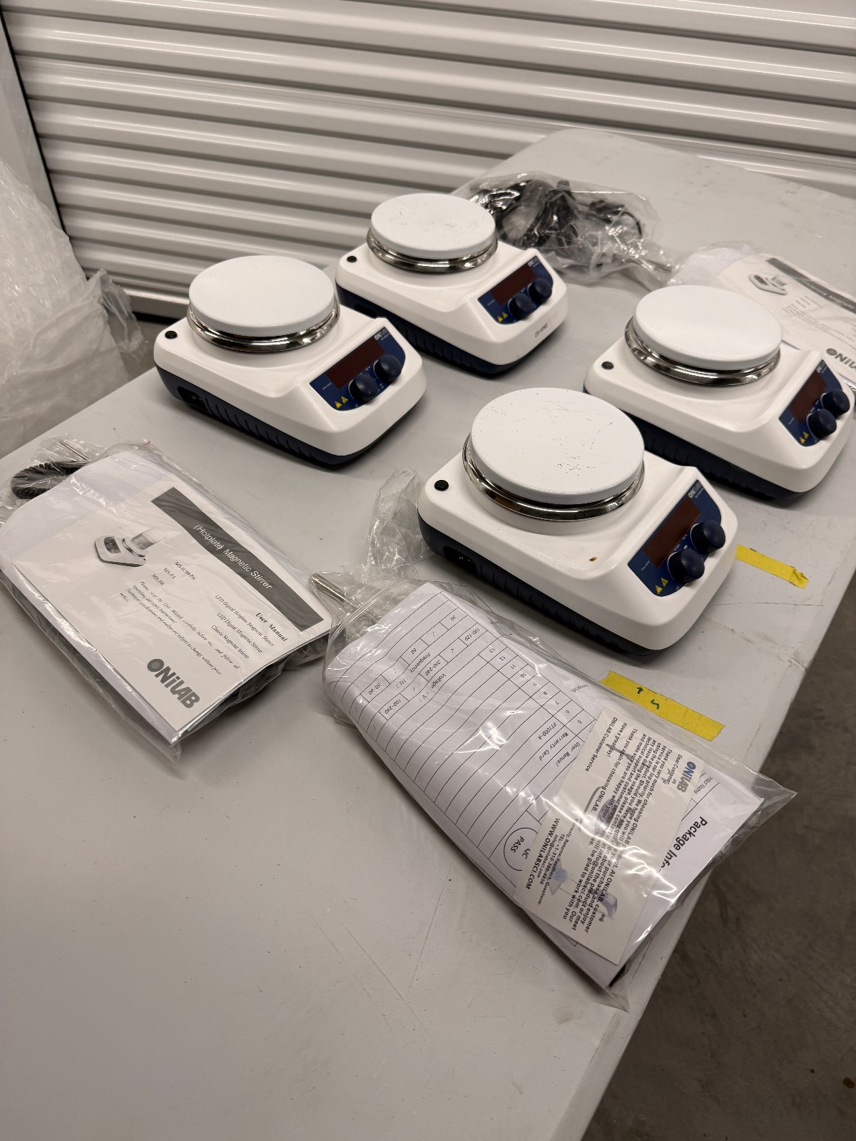 ONiLAB 280C 5 inch LED Digital Hotplate Magnetic Stirrer (Multiple Available)