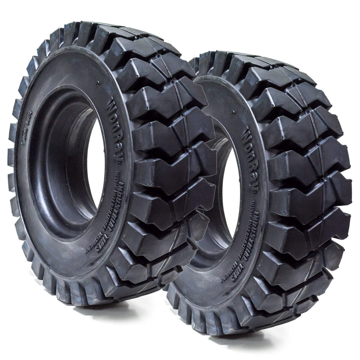 2PK 7.00-12 7.00×12 700×12 70012 7.00/12 Solid Flat Proof Forklift Tire