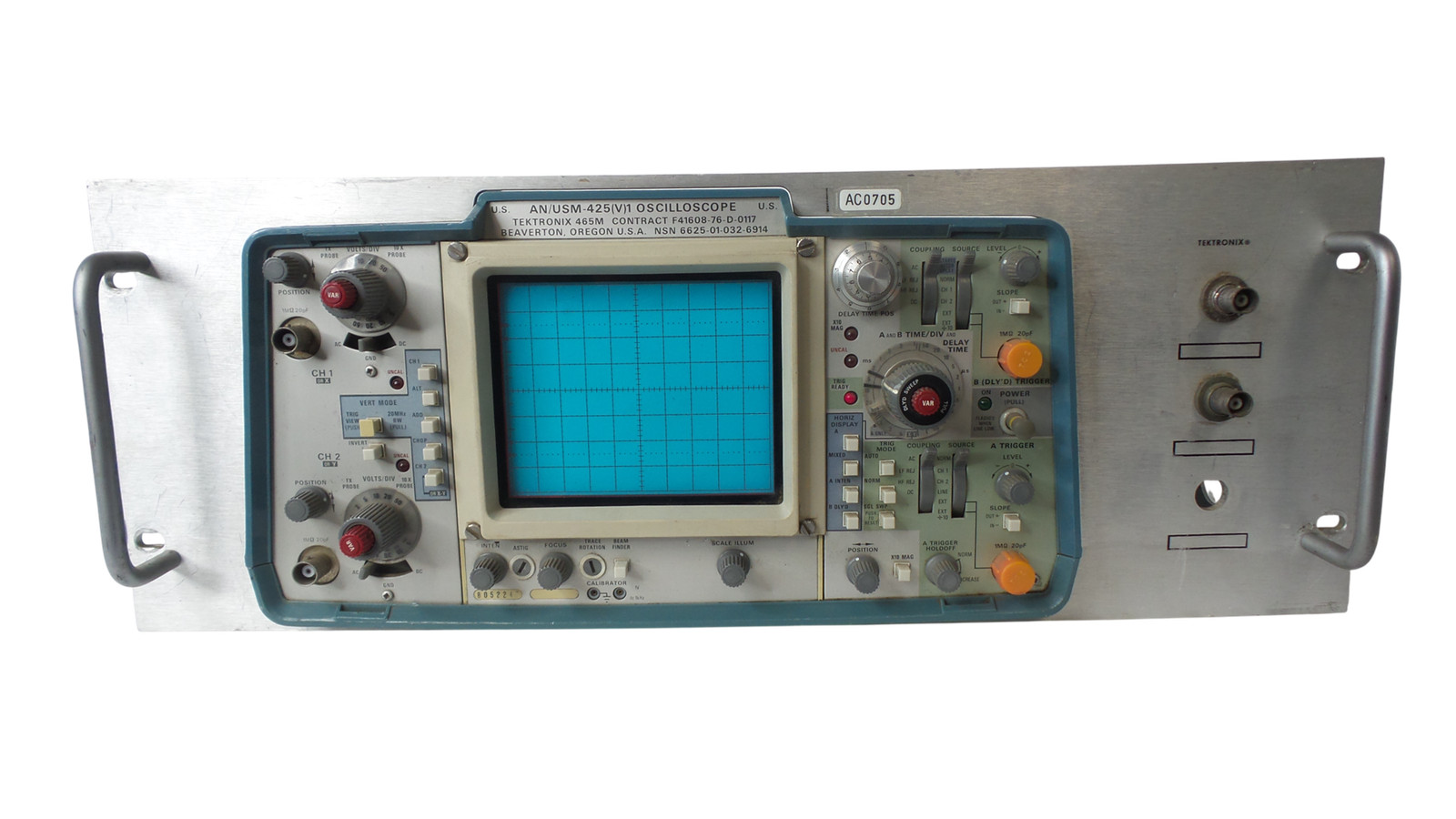 Tektronix 465M Oscilloscope AN/USM-425(V) 1 – Free Shipping