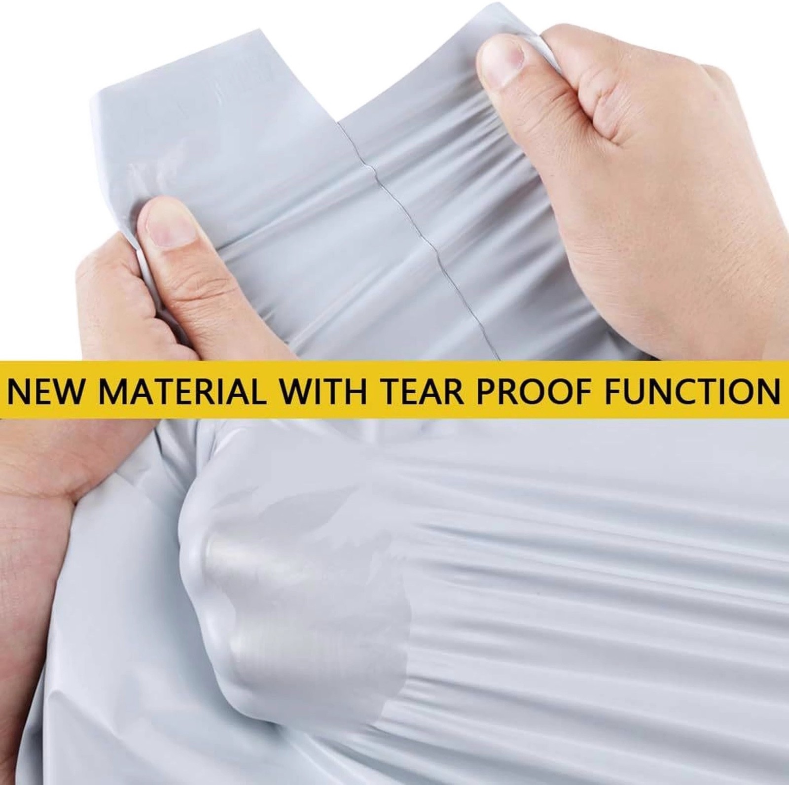 “50 COUNT” LARGE POLY MAILERS 19″x24″ White, SELF SEALING SHIPPING BAGS, 2.5 MIL