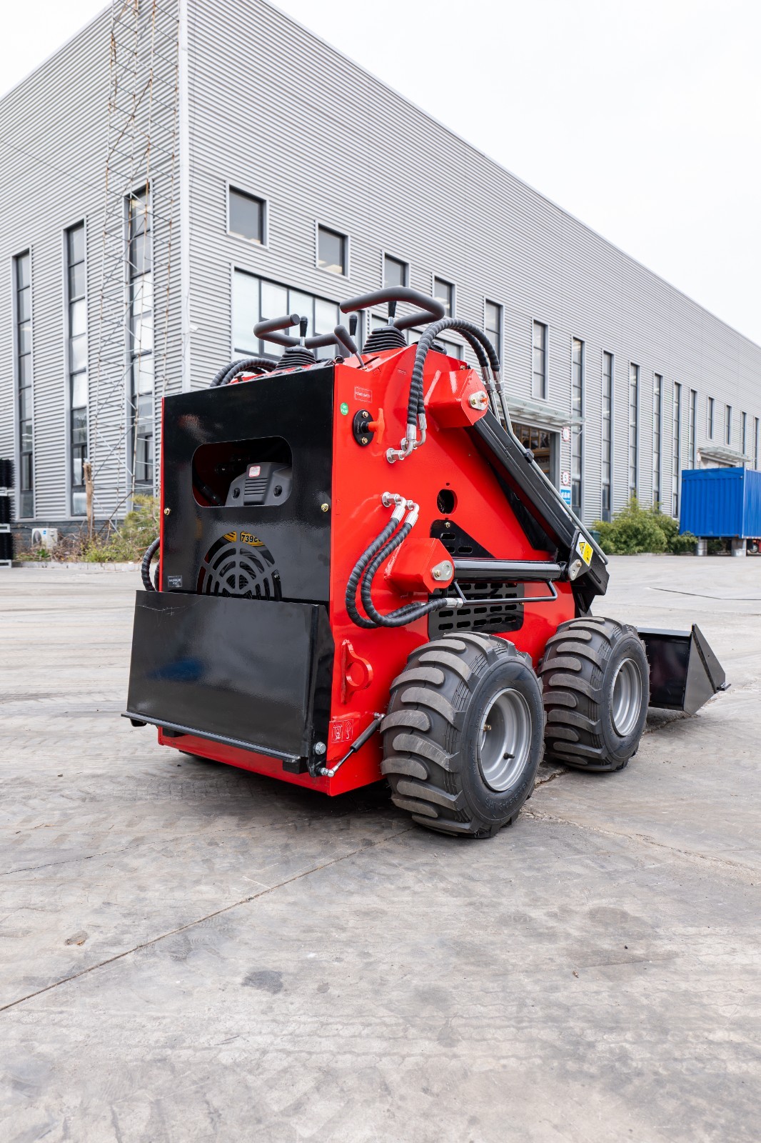 Free Ship MS380 MINI Skid Steer Loaders 23HP Wheeled Skid Steer EPA Gas Engine