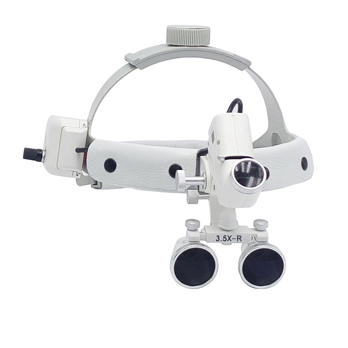 2.5.0X-6.0X Dental Medical Surgical Ergo Binocular Loupes /5W LED Head Light