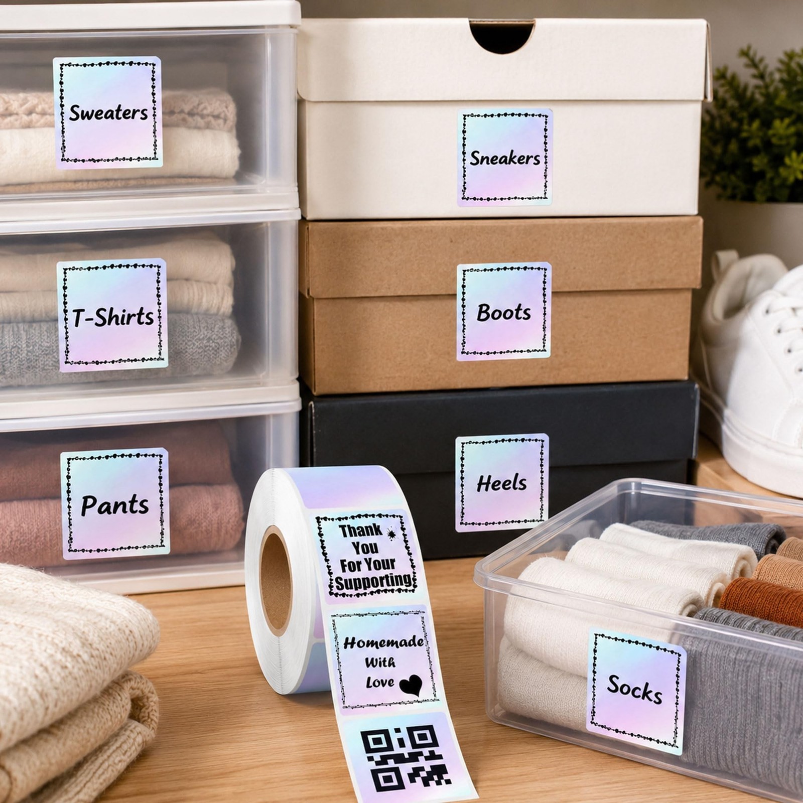 Direct Thermal Stickers Watercolor Thermal Printer Personalized Stickers | 2 …