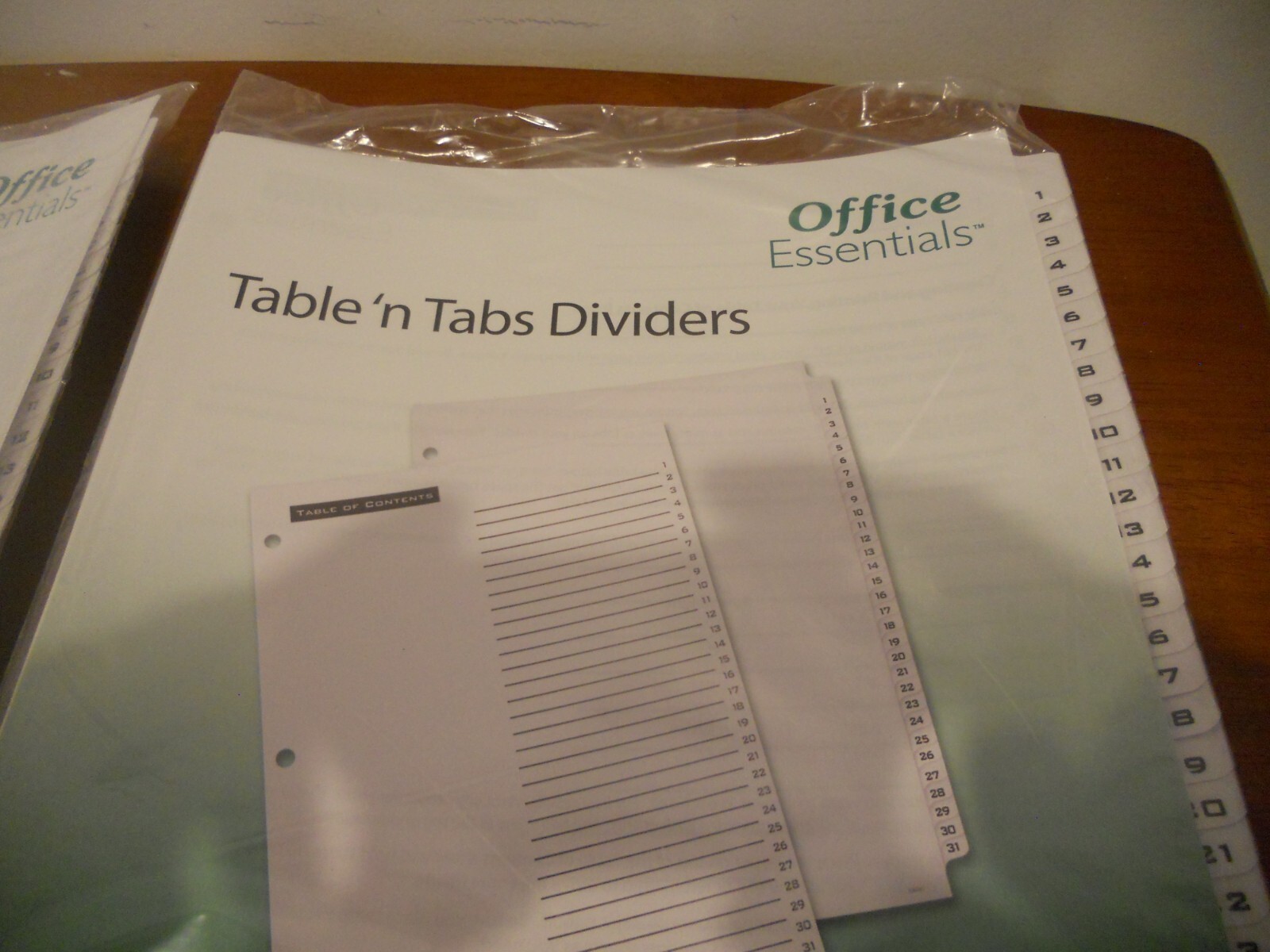 2 Pack Avery Office Essentials Table ‘n Tabs A-Z Divider 11676 – 8.50″ X 11”