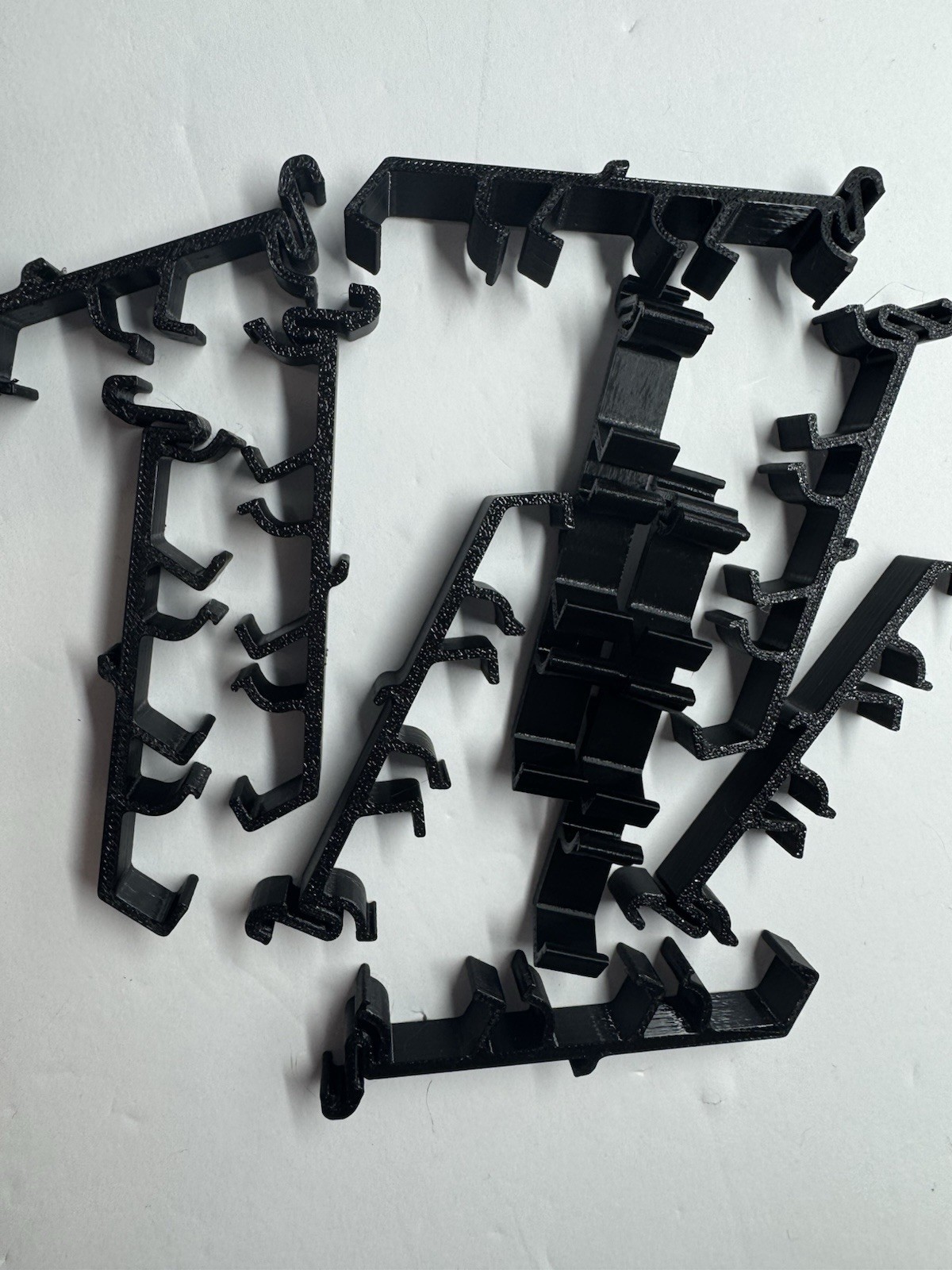Box of 50 DIN Rail Mounts For Wago 221 Connectors – 3D Printed