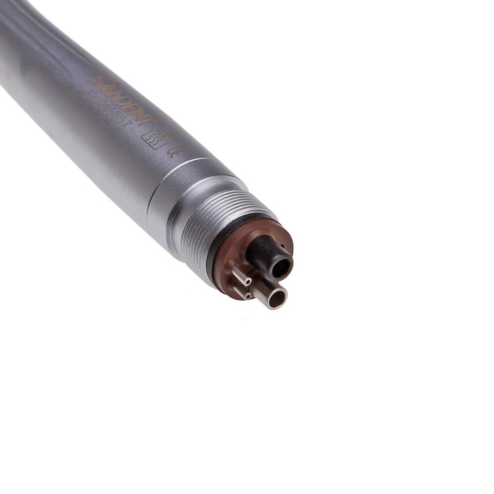 10 SANDENT NSK Style Dental High Speed Handpiece Push Button Standard Head 4Hole