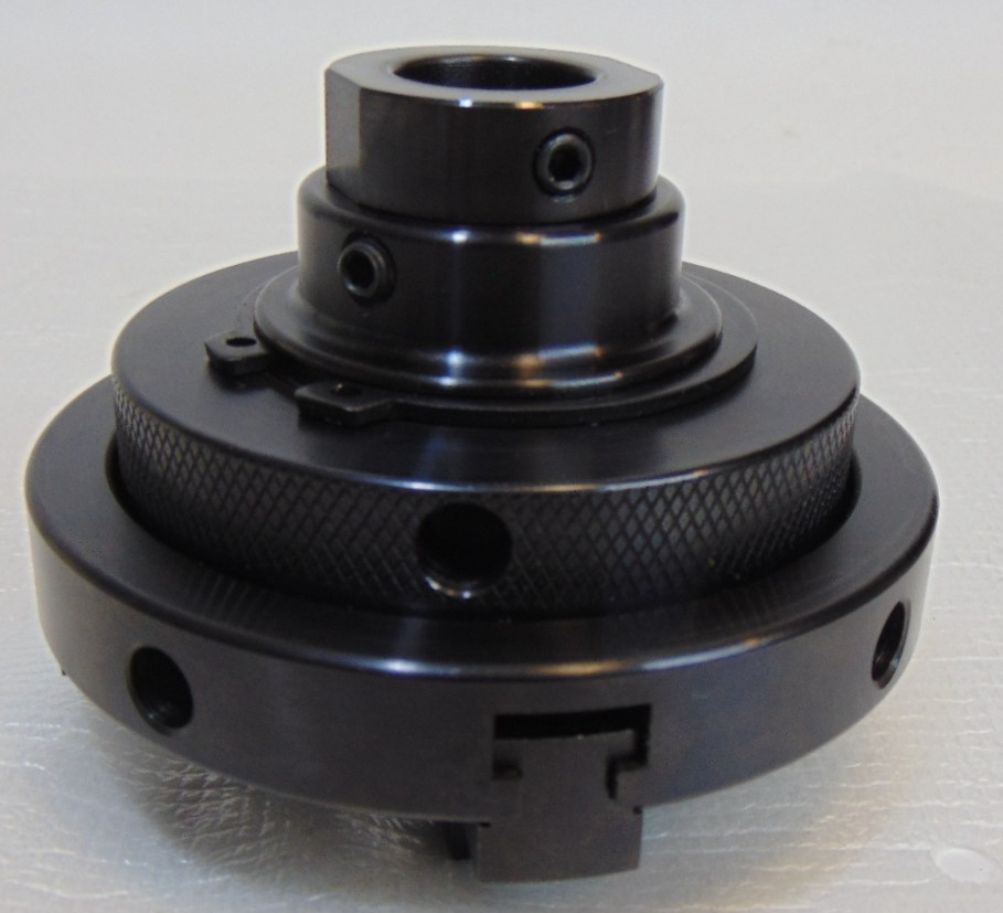 Four 4 Jaw Lathe Chuck Heavy Duty 4” Easy Twist Adjustable Black Sleeve New