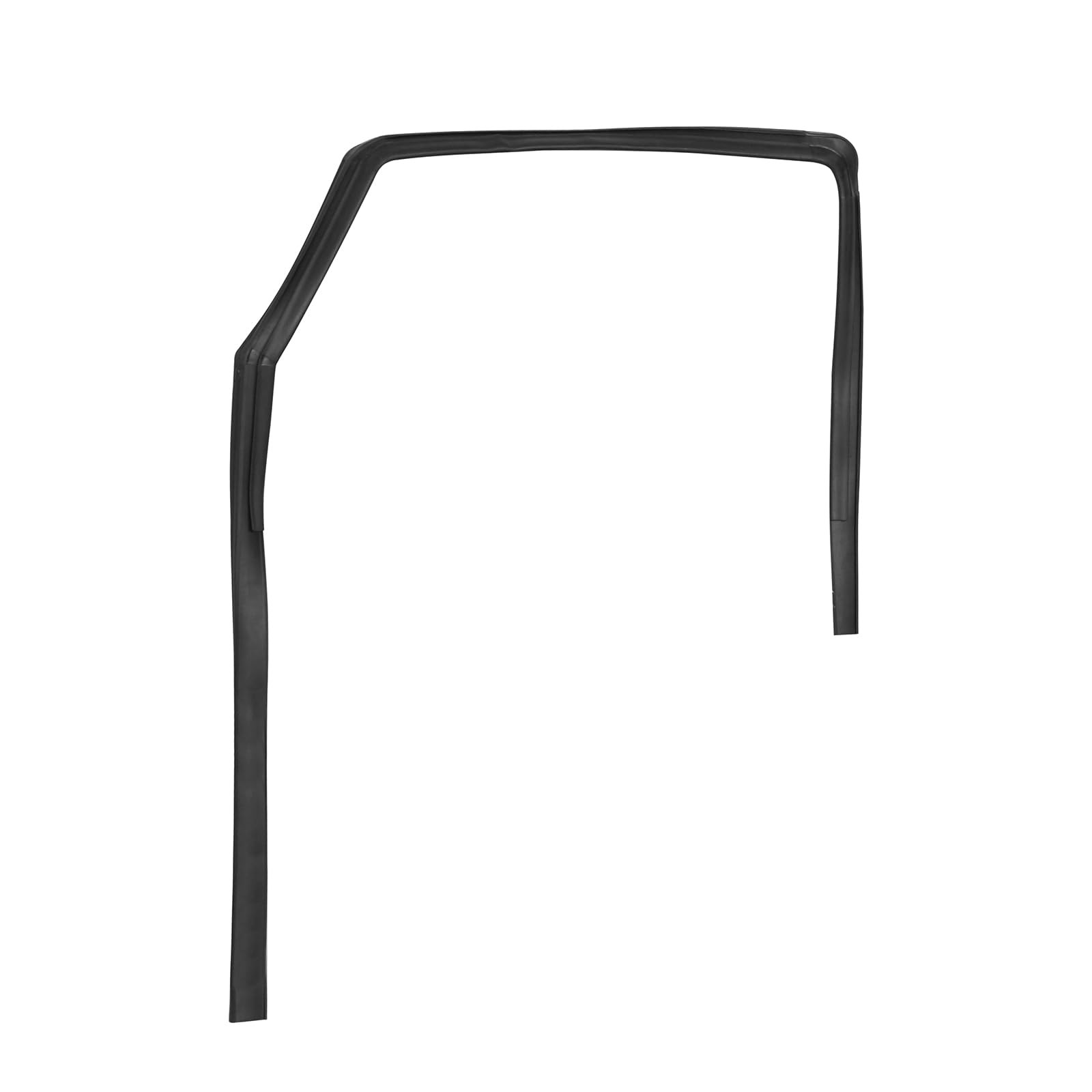 Hooke Road Wrangler Front Door Glass Weatherstrip Seal Passenger Side for 2007-2