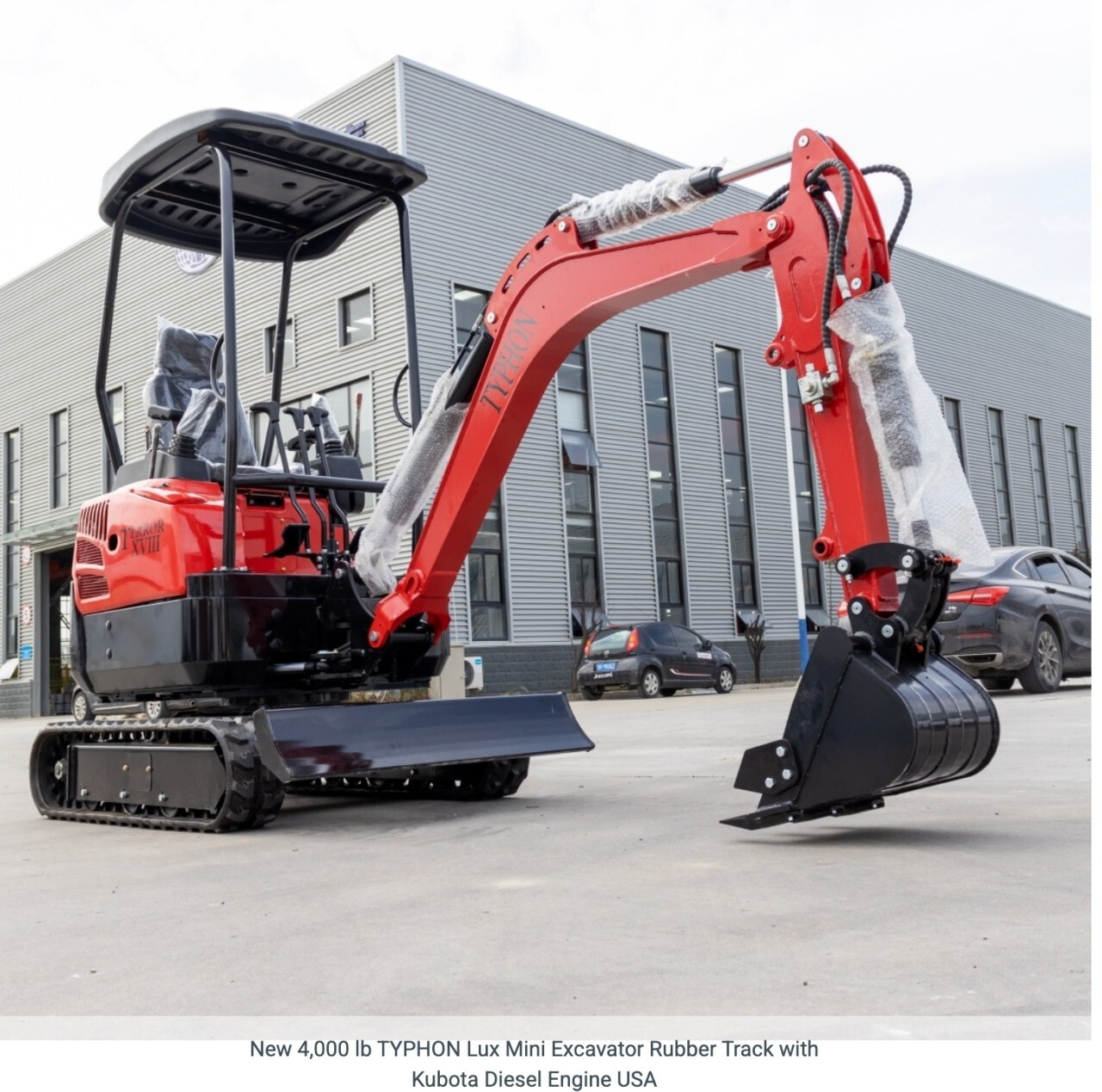 FREE SHIPPING 2025 2 Ton New Mini Excavator, KUBOTA D902 Diesel Engine 16 hp