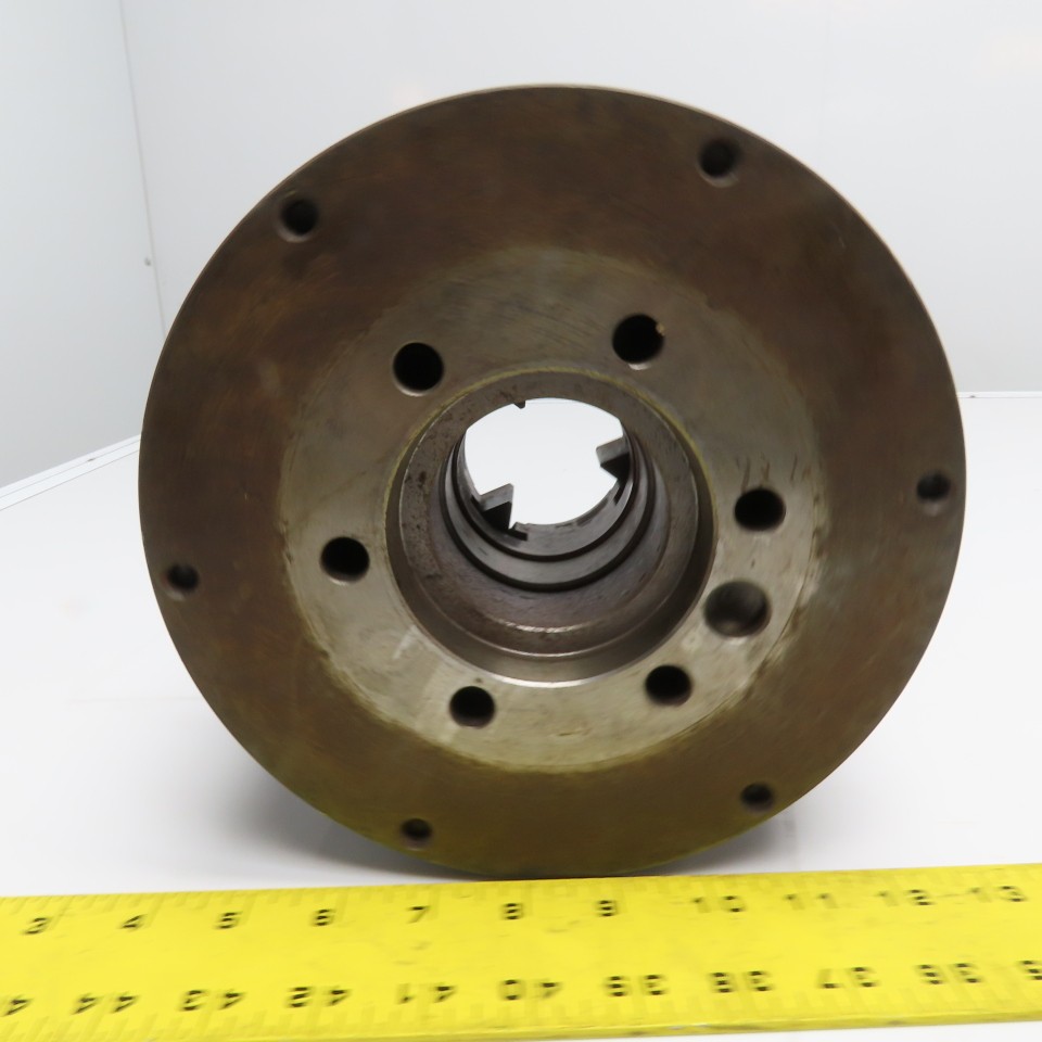 Buck Chuck 8″ Self-Centering 3-Jaw Manual Lathe Scroll Chuck