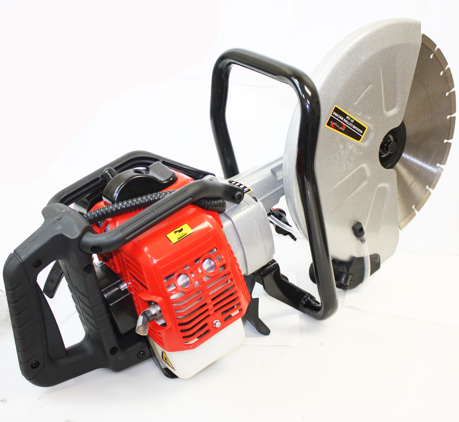 2 Stroke Gas Power Handheld 14″ Cement Wet Dry Masonry Concrete Cut Saw W/Blade