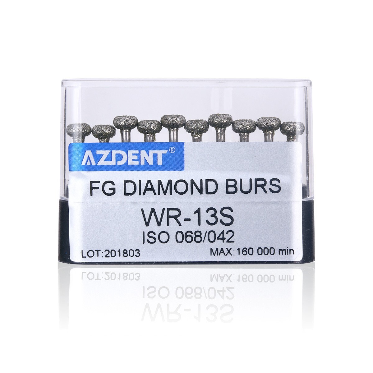 10 pcs Dental High Speed Diamond Burs Circular wheel Super Coarse Diamond Drills