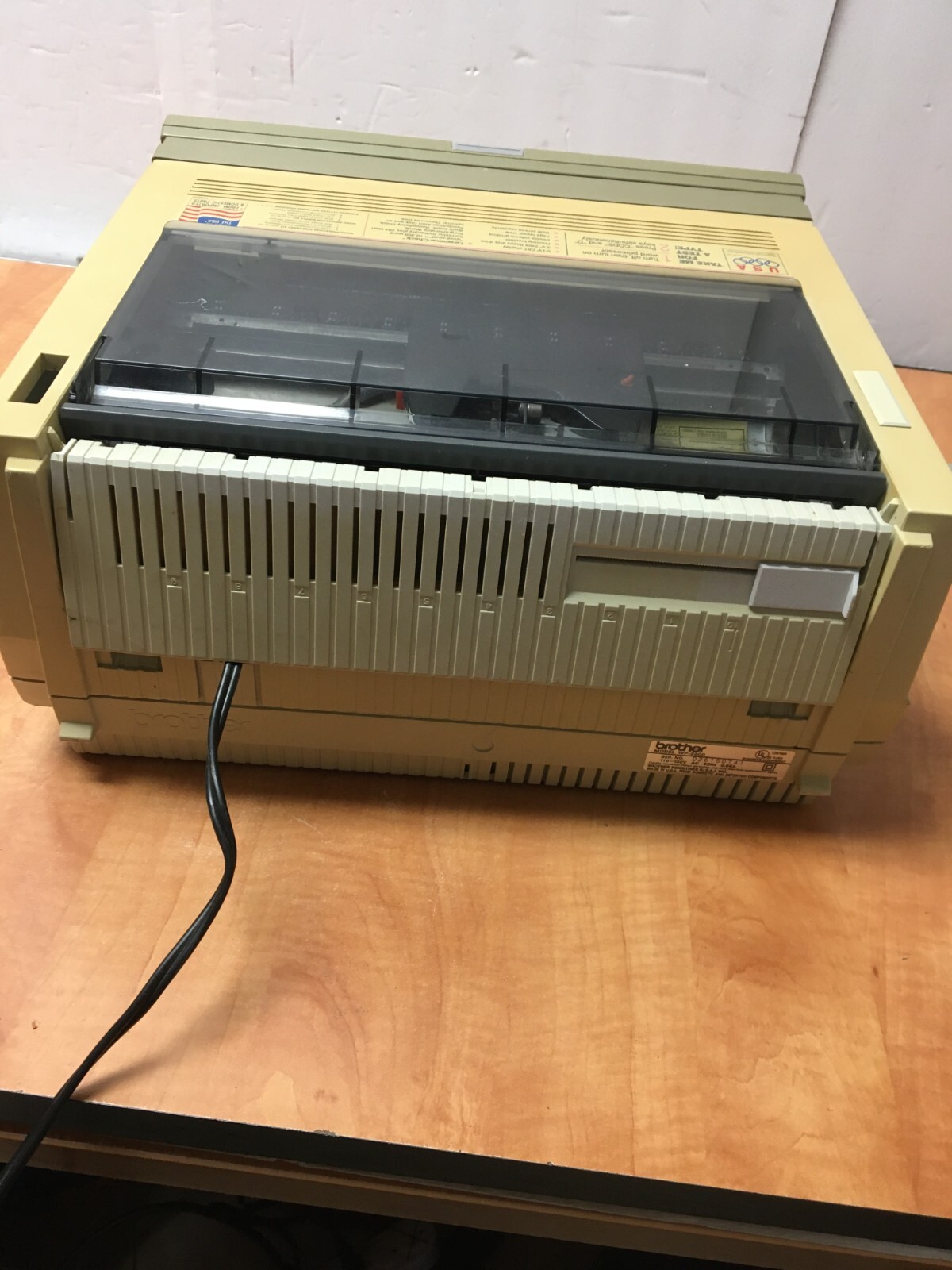 Vintage Brother Word Processor WP-2200 Partially Tested See Video