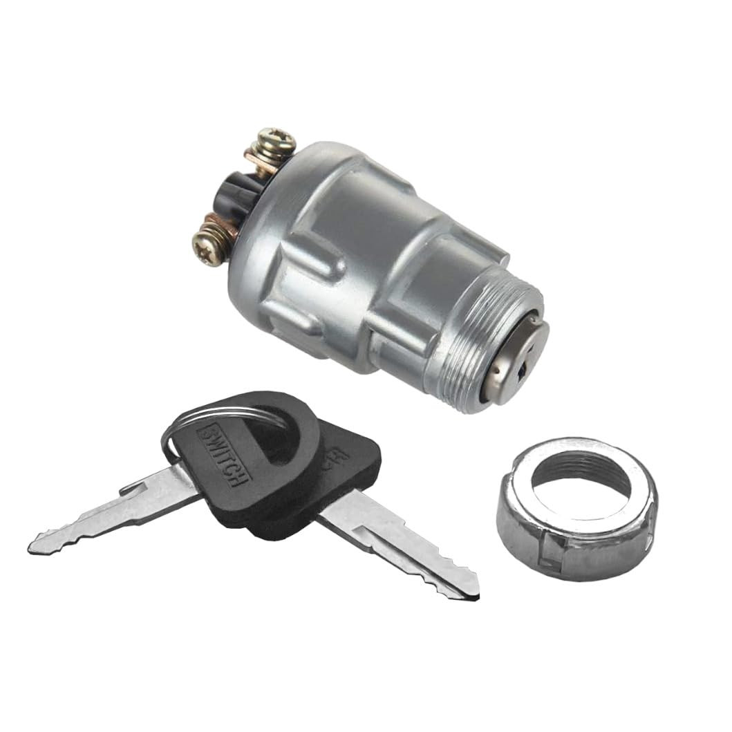 3-Wire Universal Ignition Key Switch for Cars, Buggies, Mowers and Go Karts