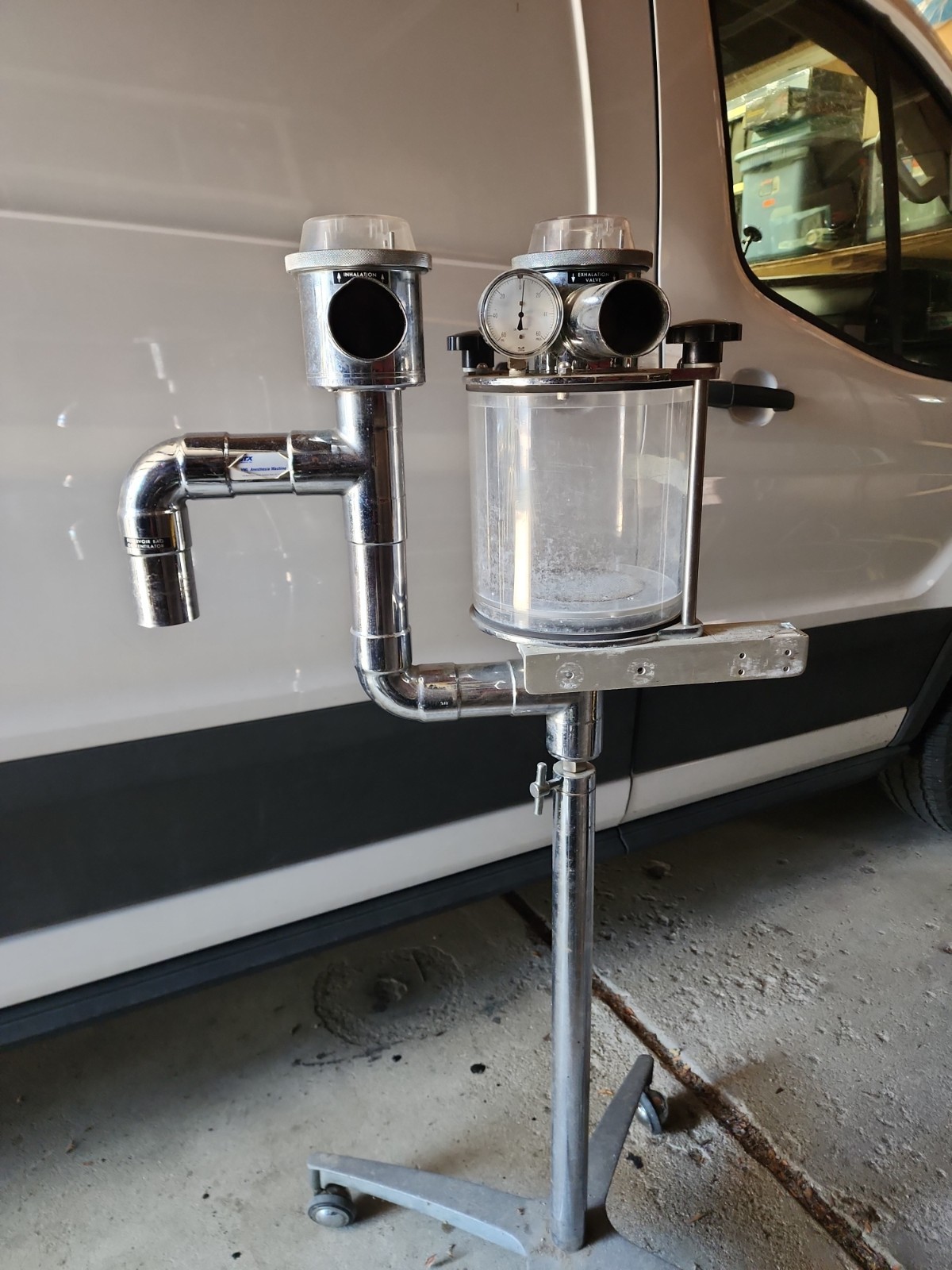 Matrix Medical Inc. VML Anesthesia Machine, Cart Mounted for Anesthesiology