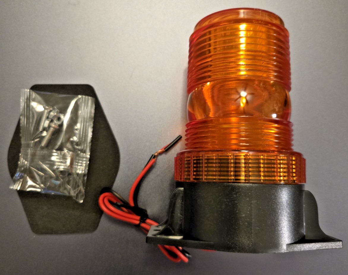 UNIVERSAL Strobe Light, 12-80VDC FIT TOYOTA YALE CLARK FORKLIFT