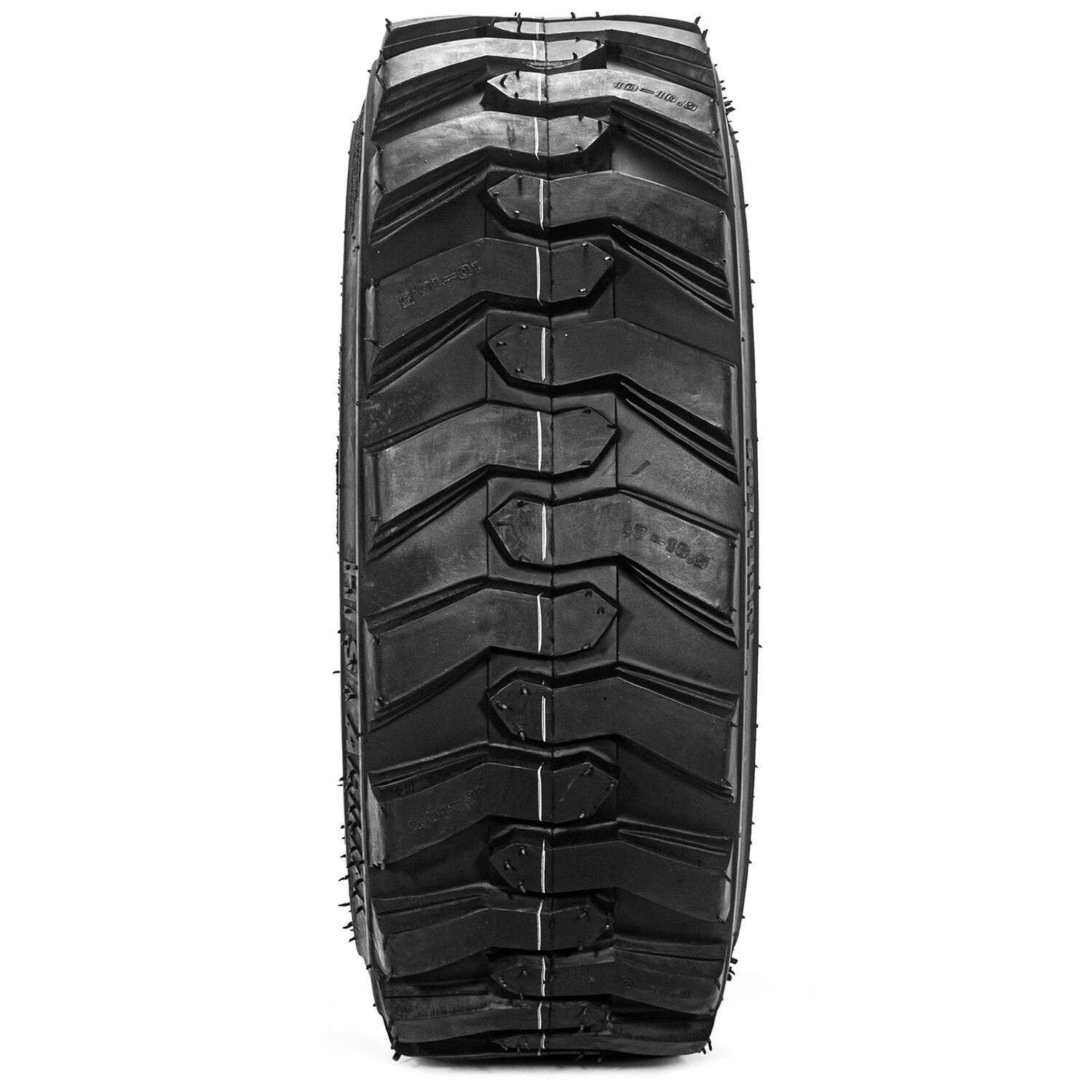 Set 4 10×16.5 Skid Steer Loader Tire 12 Ply 10-16.5 Heavy Duty for Bobcat