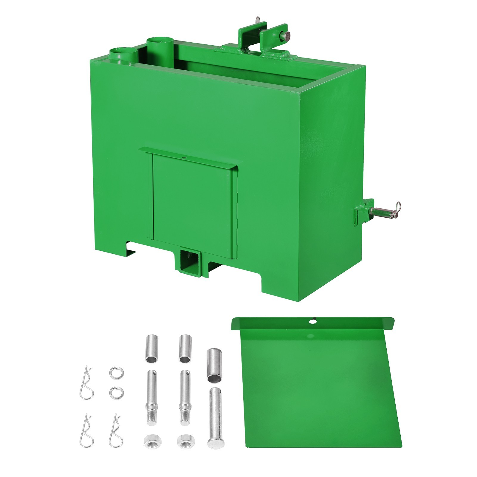 Ballast Box 3 Point Category 1 Tractor Quick Tach Hitch Counterweight Green