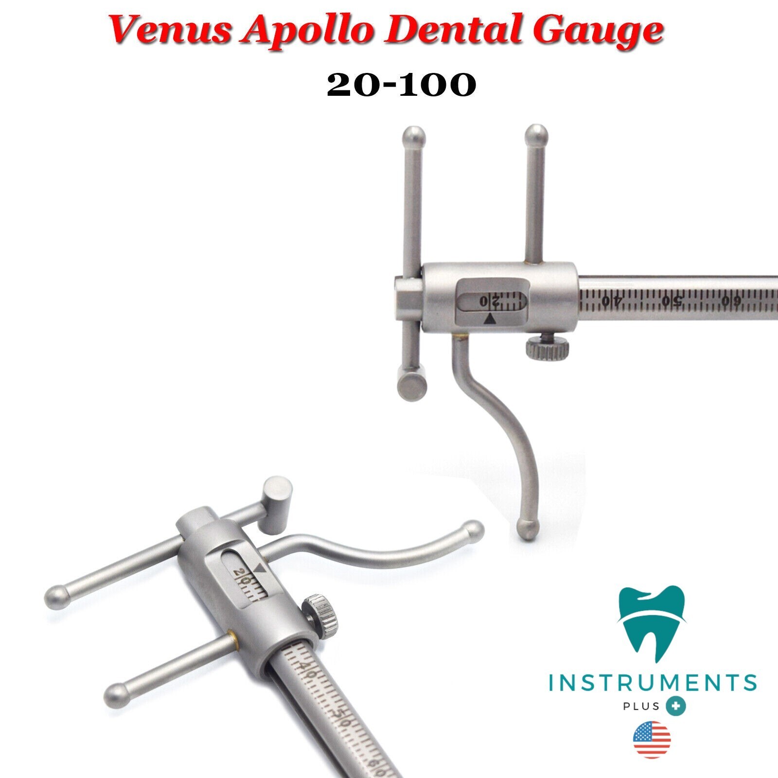 Dental VDO Gauge Premium Grade Venus Apollo Prosthodontics Gauge Ruler HD