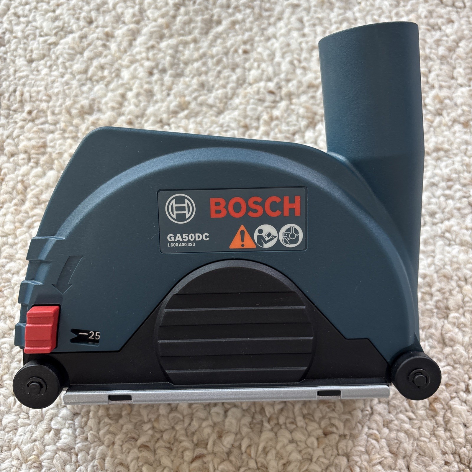 BOSCH 5 In. Angle Grinder Concrete Dust Collection Attachment GA50DC