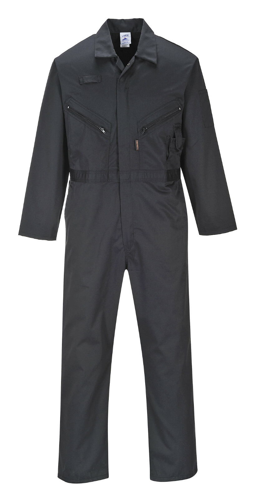 Portwest C813 Liverpool Lightweight Safety Coverall 2 Way Zipper