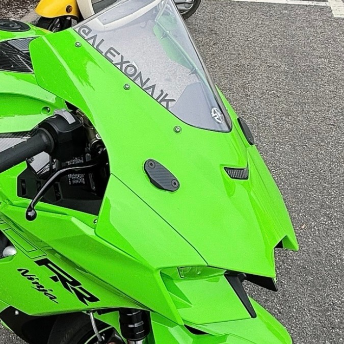 Kawasaki ZX10R (Gen 6 20-24) Mirror Block Off Plates