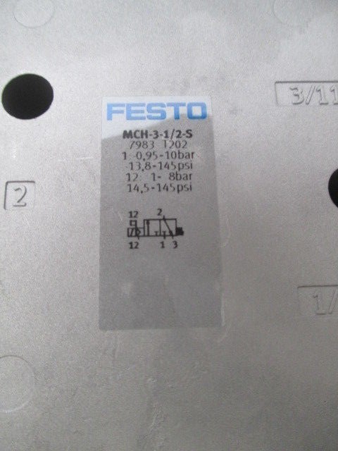 FESTO MCH 3-1/2- S New