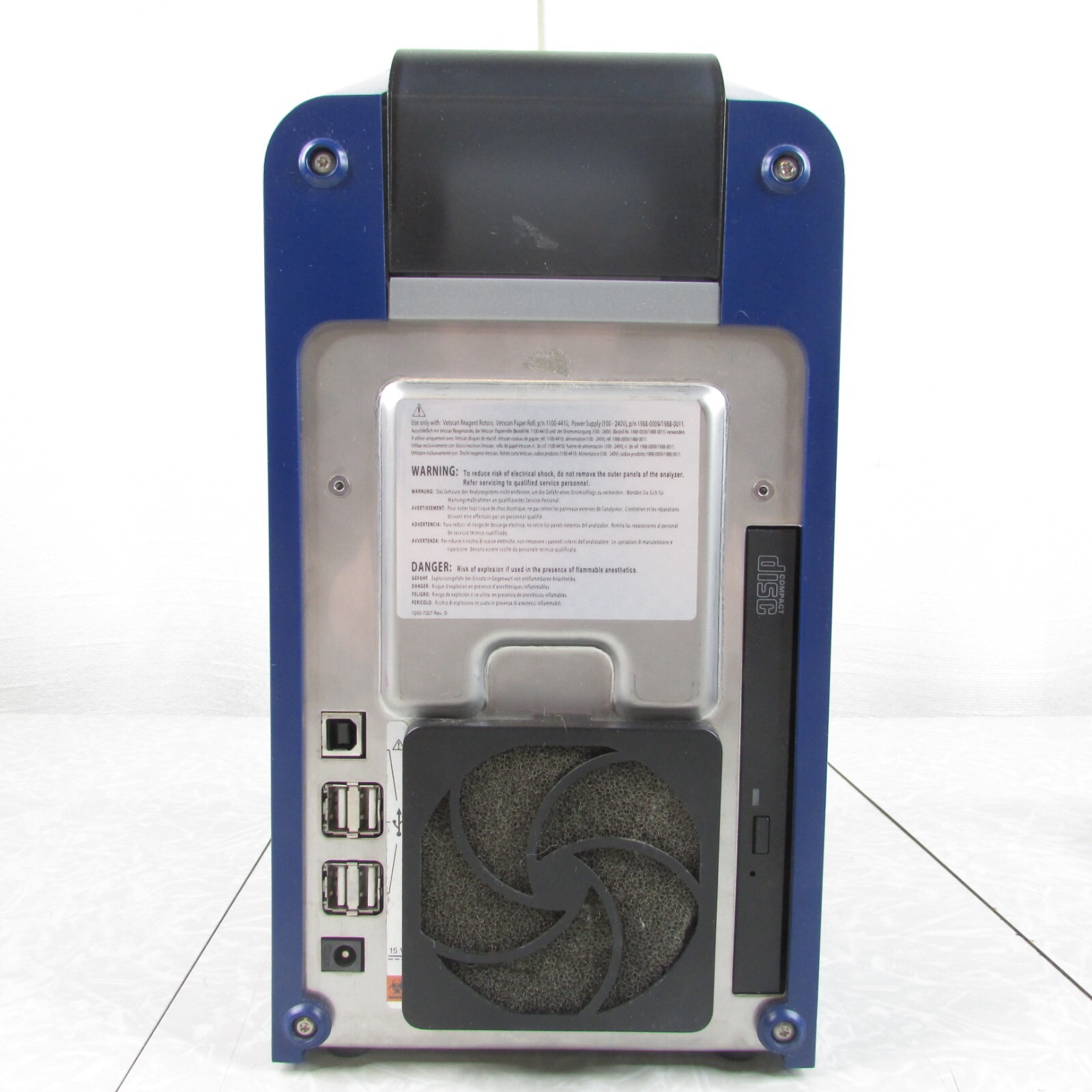 Abaxis Vetscan VS2 Chemistry Analyzer Veterinary Lab Equipment Zoetis + Extras