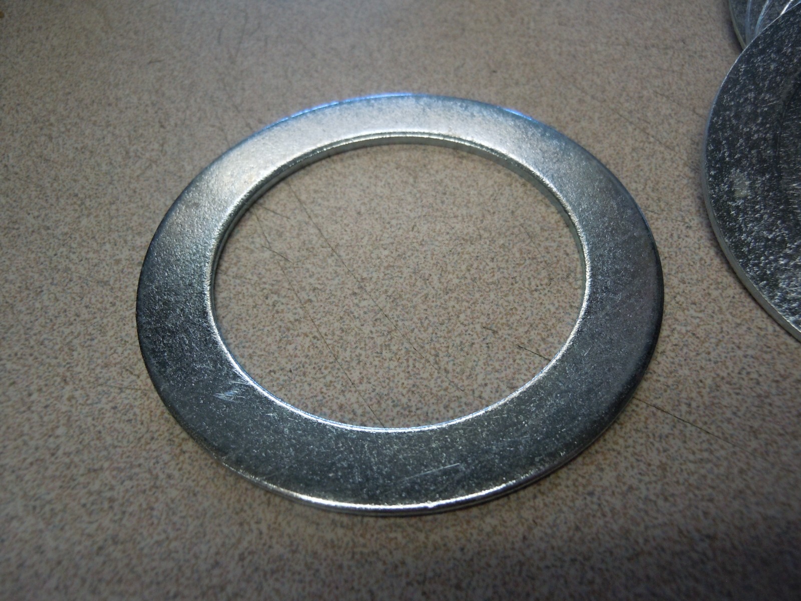 1-3/4″ x 2-1/2″ 14GA Clear Zinc Narrow Rim Machinery Bushing lot of 25