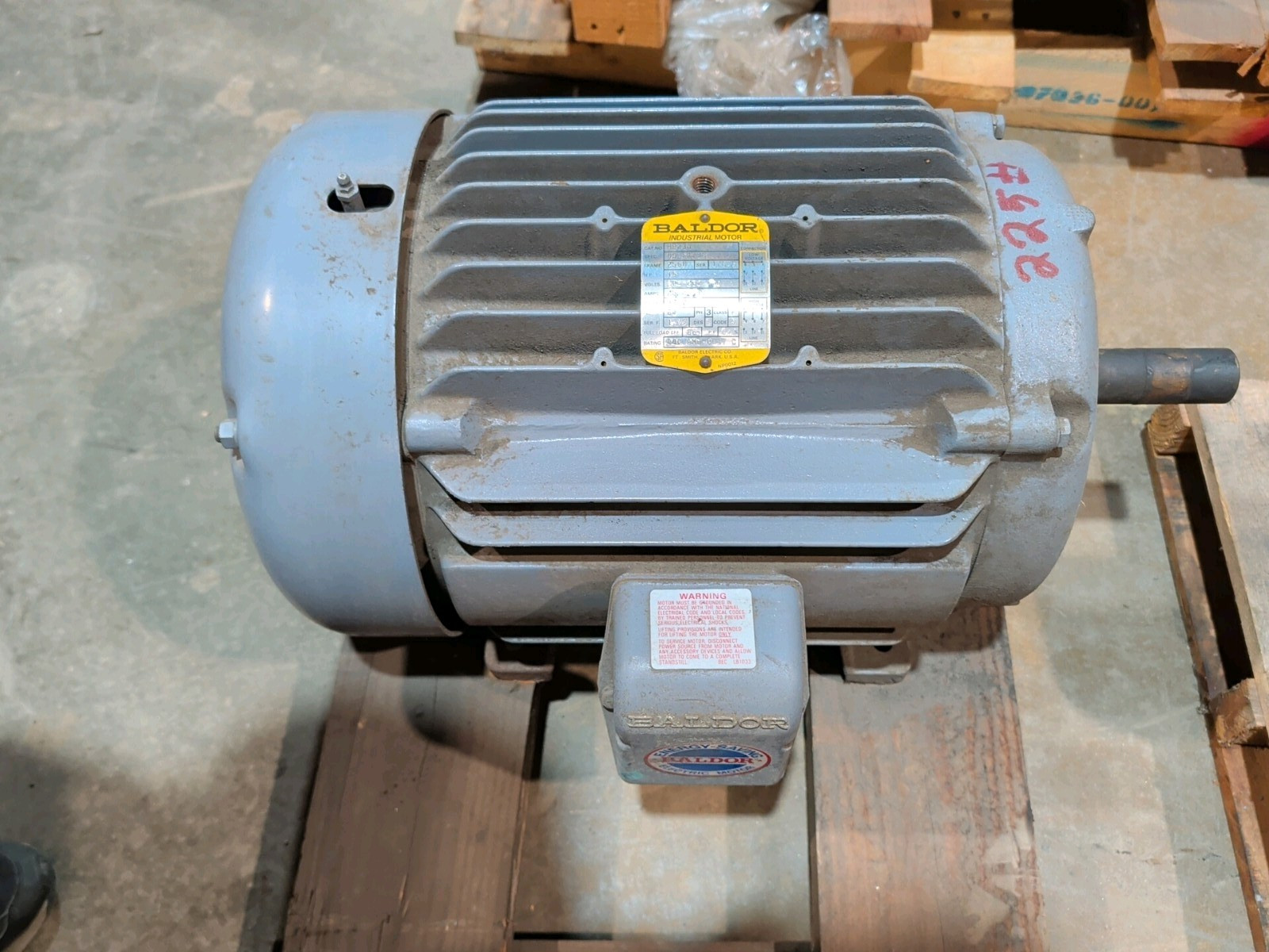 BALDOR INDUSTRIAL MOTOR M2238 10HP 1760RPM 3PHASE – NEW (OLD STOCK)