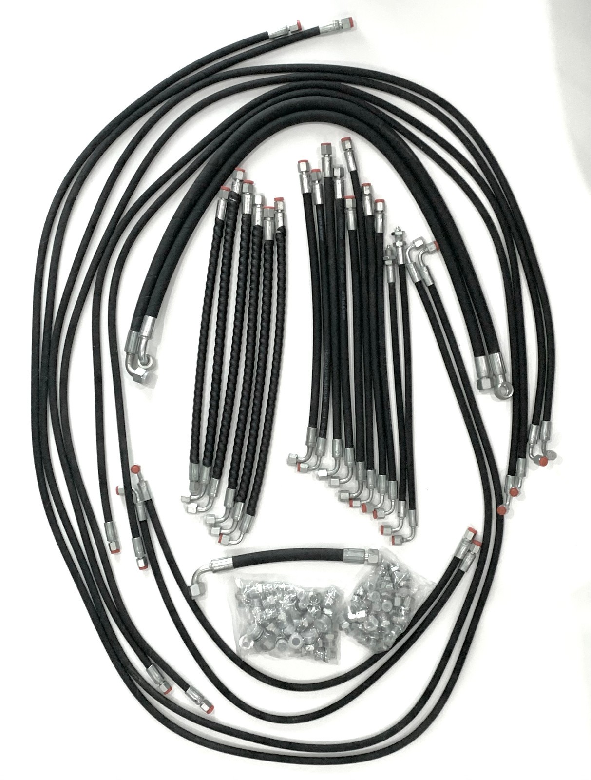 AGT/CFG/Miva/Rippa 1-3 Ton Chinese Mini Excavator Hydraulic Hose and Fitting Kit