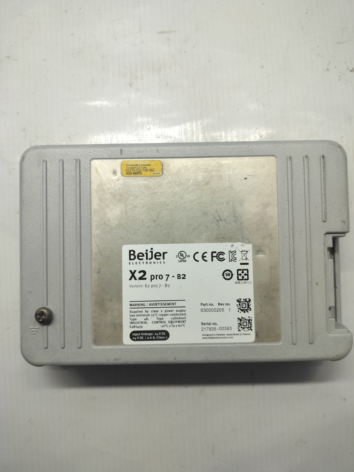 BEIJER X2 PRO 7-B2 HMI ( USED CONDITION )