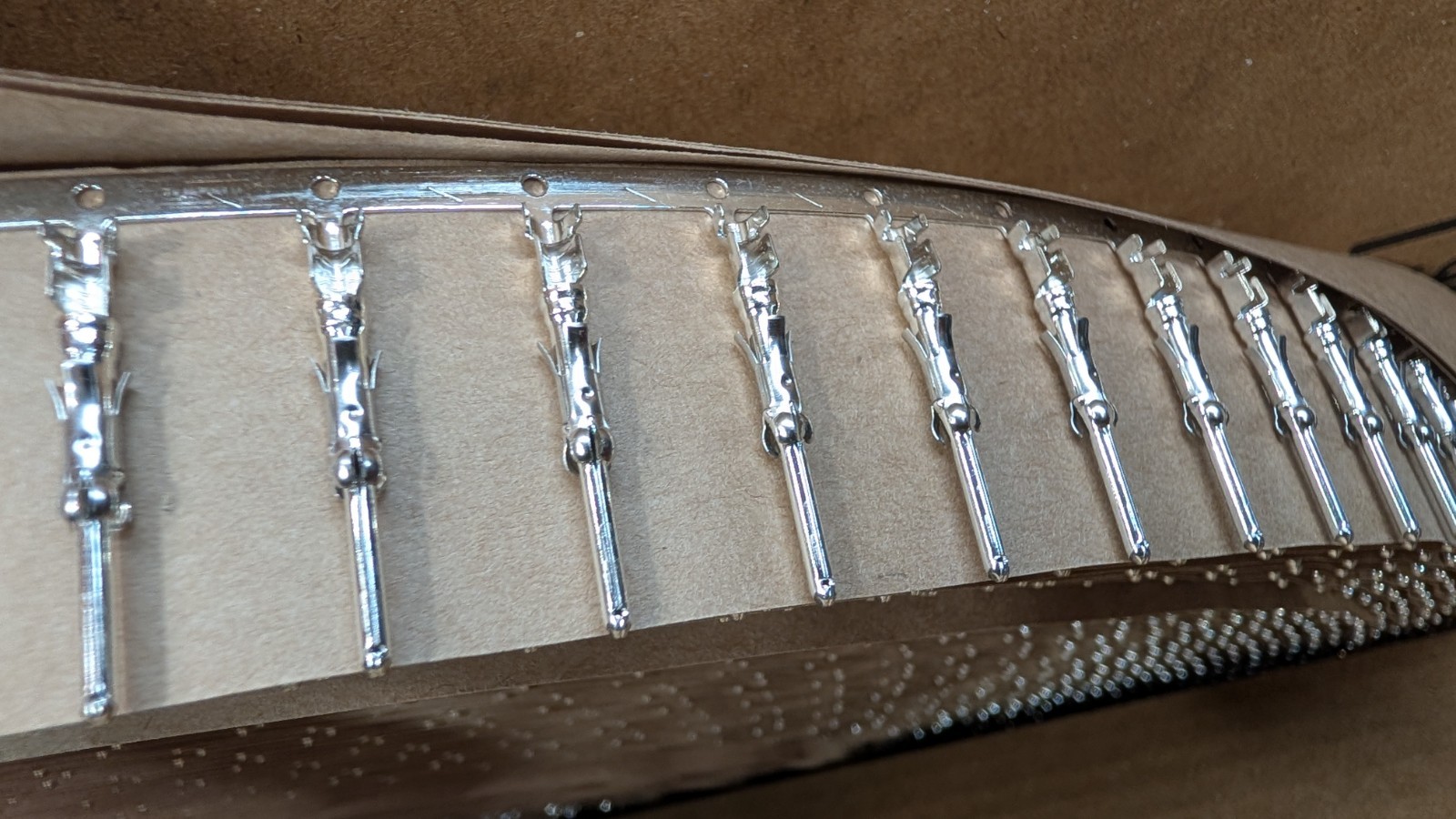 (Reel of 4,000) TE Connectivity 1-66098-8, Tin (Sn), Pin Contact, 18 – 16 AWG,