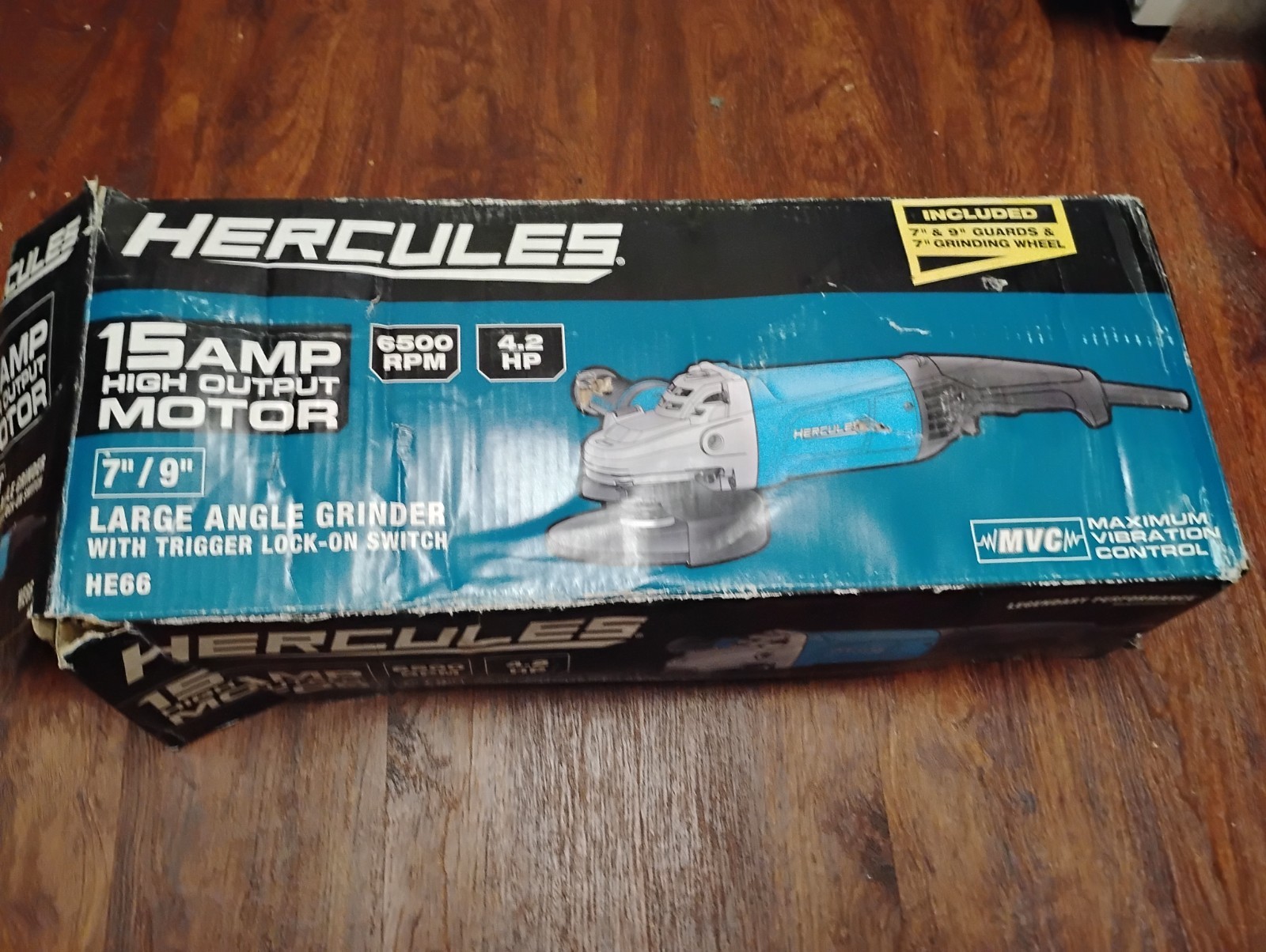 Hercules 7 to 9″ Heavy Duty Corded Grinder