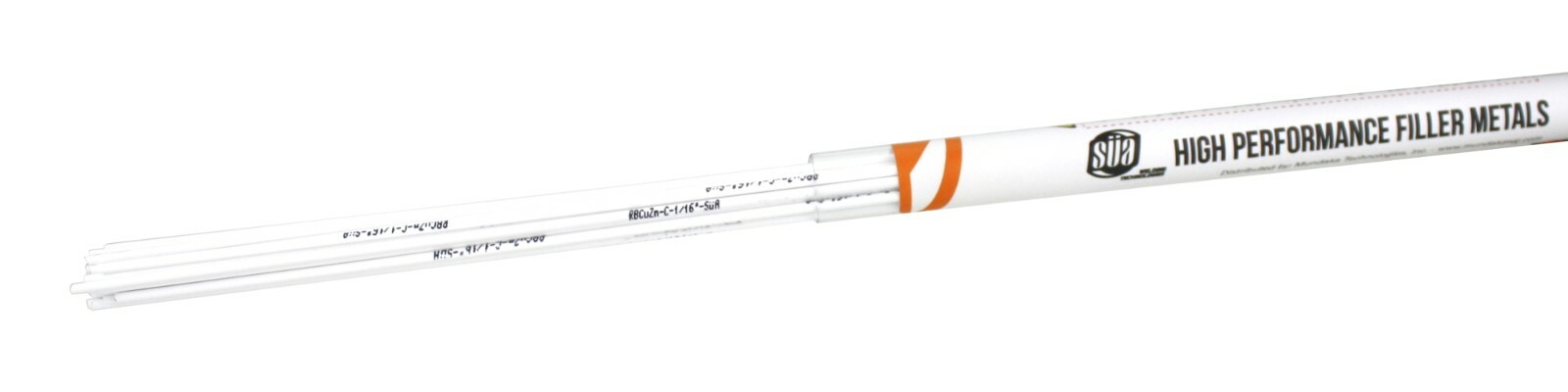 SÜA – RBCuZn-C – Low-Fuming Bronze Brazing Rod – Flux Coated – 18″ x 1/16″