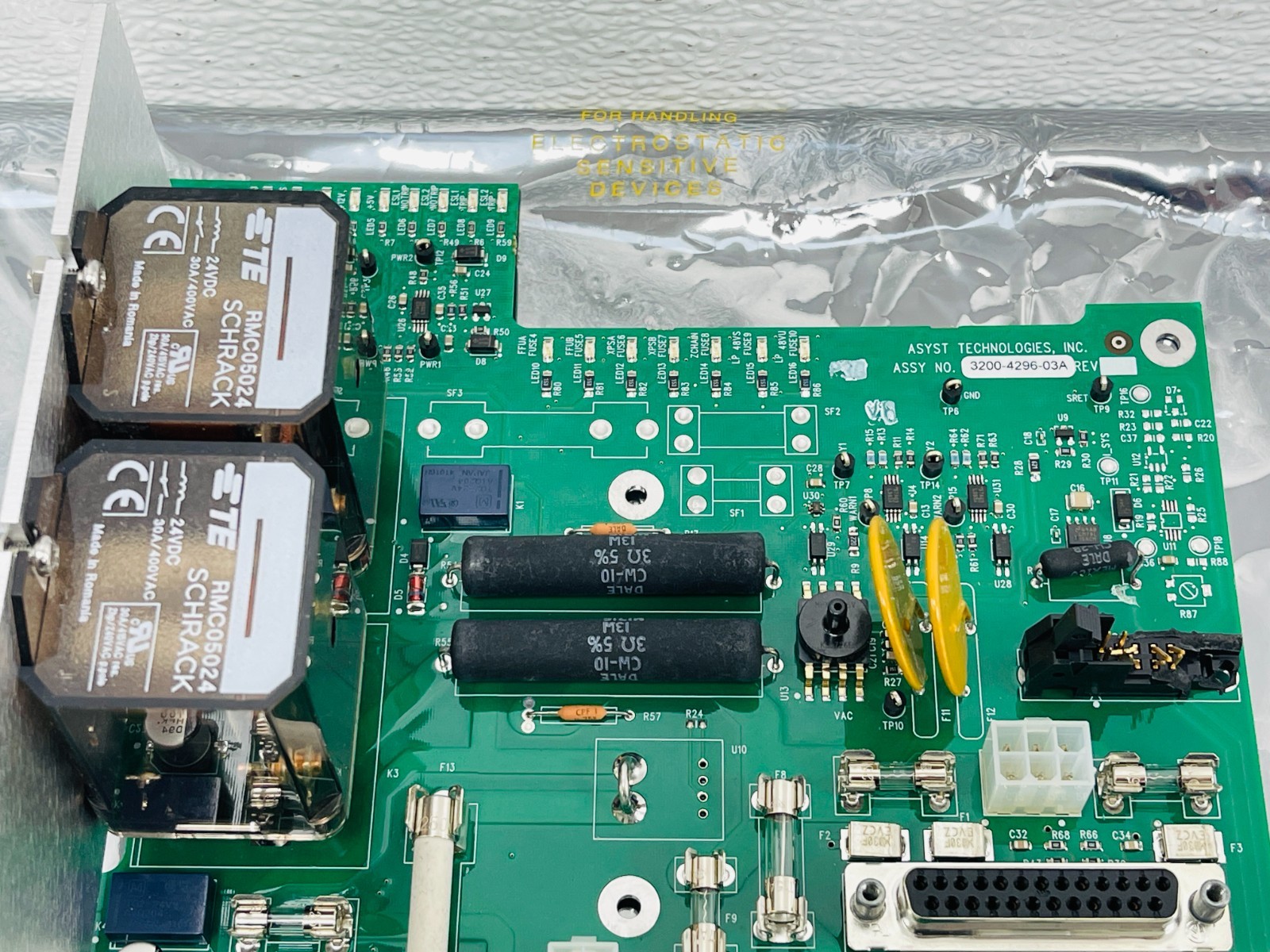 USED – Asyst3200-4296-03A PCB Board With Free Shipping – 30 Days Warranty