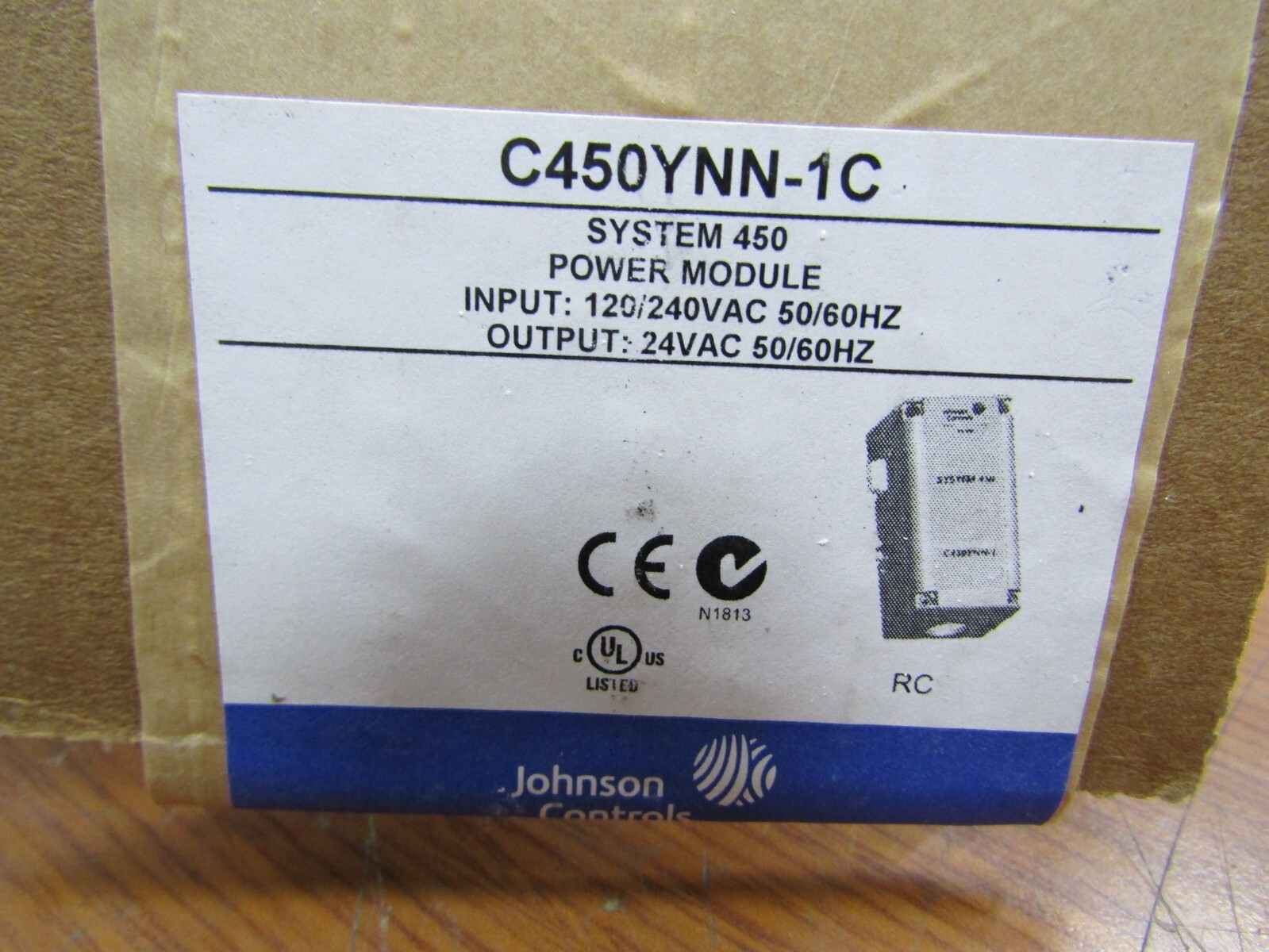 💥NEW JOHNSON CONTROLS SYSTEM 450 POWER MODULE 240 VAC C450YNN-1C
