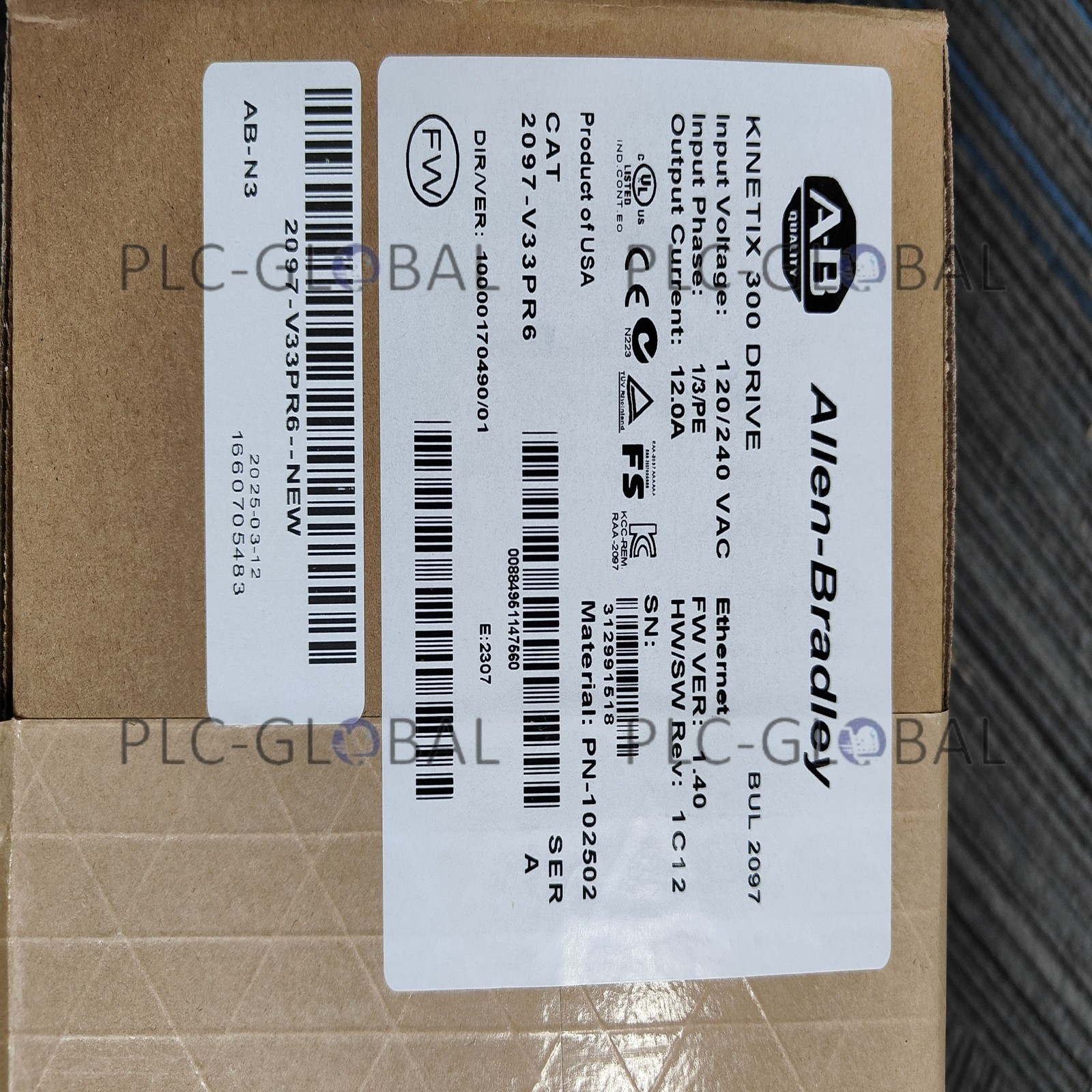 1PC NEWAB 2097-V33PR6 With 1 Year warranty Warranty Included