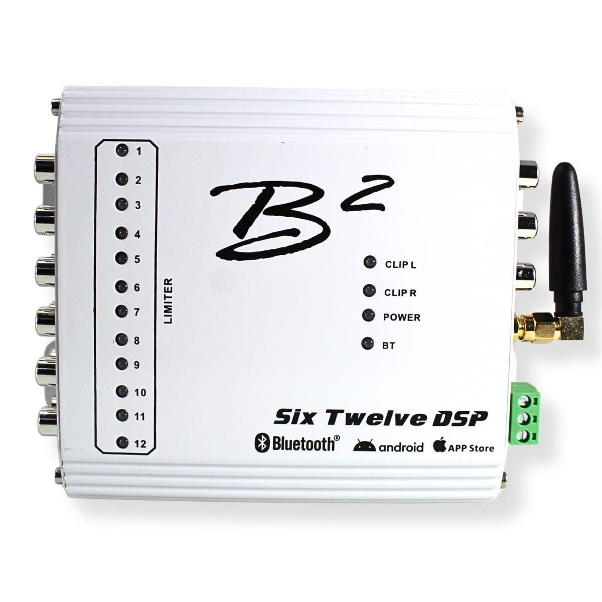 B2 Audio White 4v 12 Channel DSP with Bluetooth iOS/Android App 96 KHz – 32 Bit