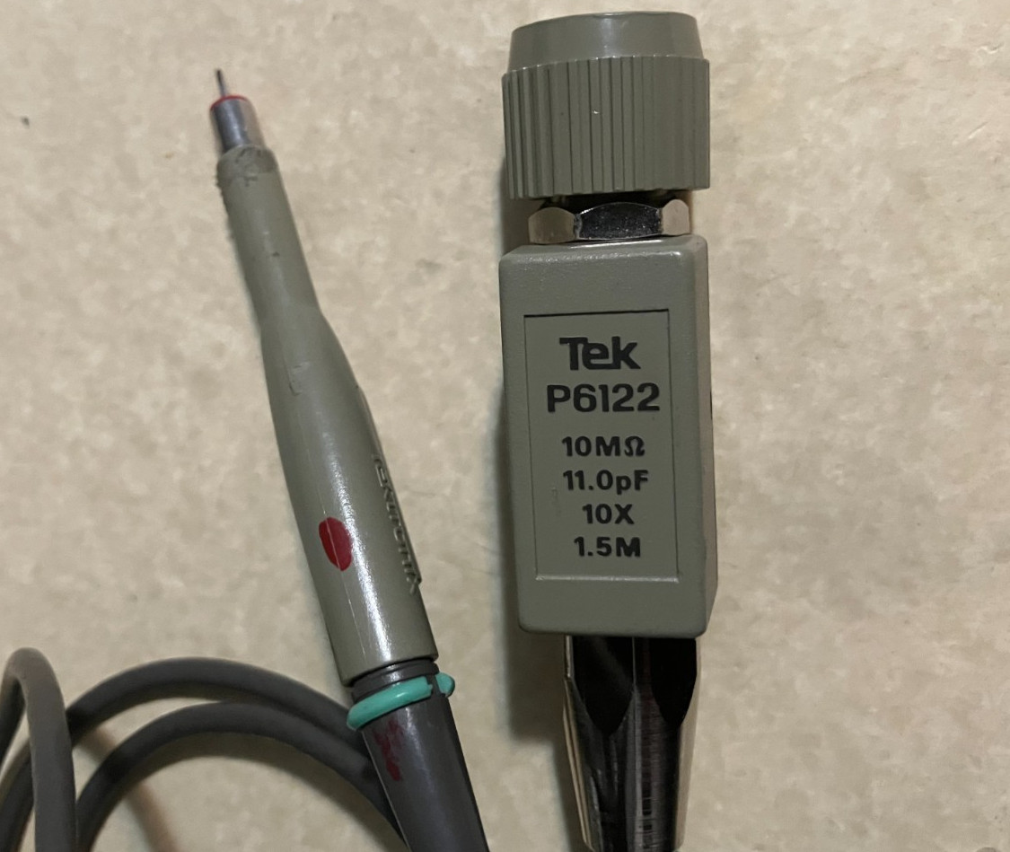 Tek P6122 Passive Probe, 10M, 11.0pF, 10X, 1.5M, Used