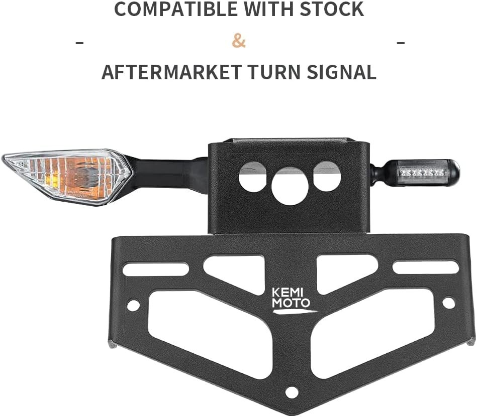 2025 Ninja 650 Fender Eliminator Compatible with 2025 2024 2023 2022 2021 2